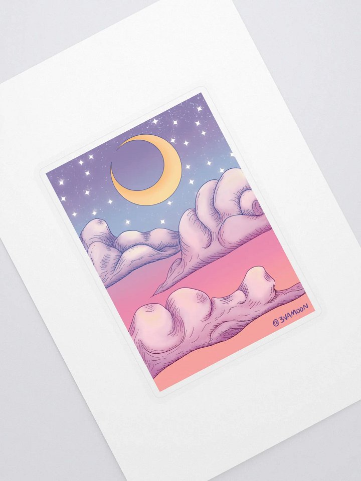 Pastel Sky art sticker product image (1)