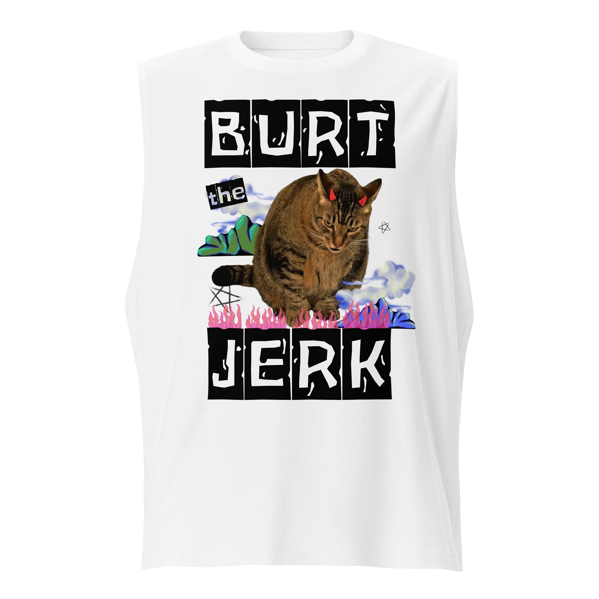 Burt the Jerk Muscle Tee product image (1)