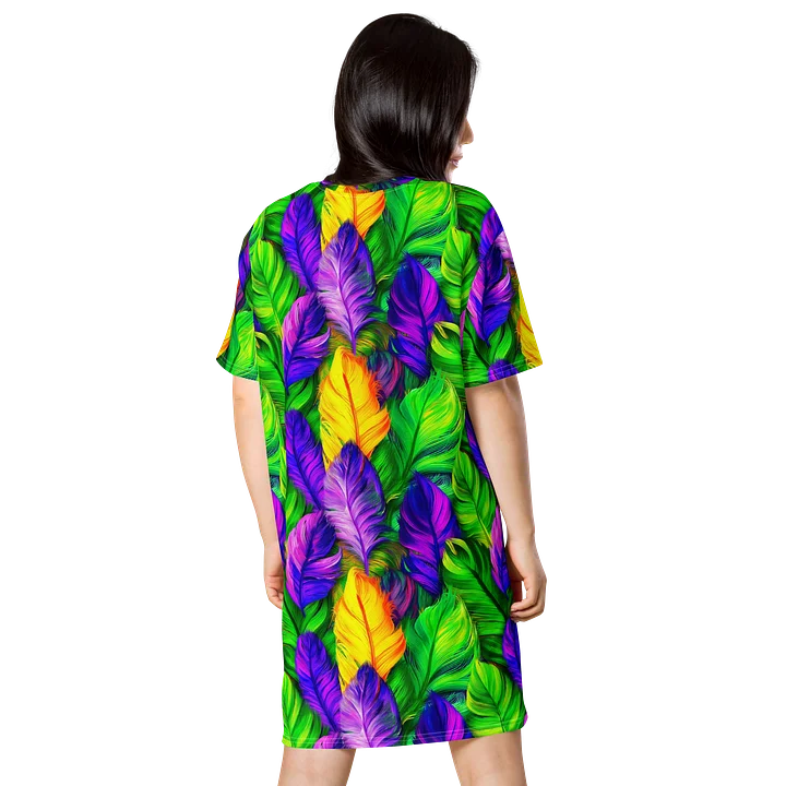 Carnival Plume All-Over-Print T-Shirt Dress product image (2)