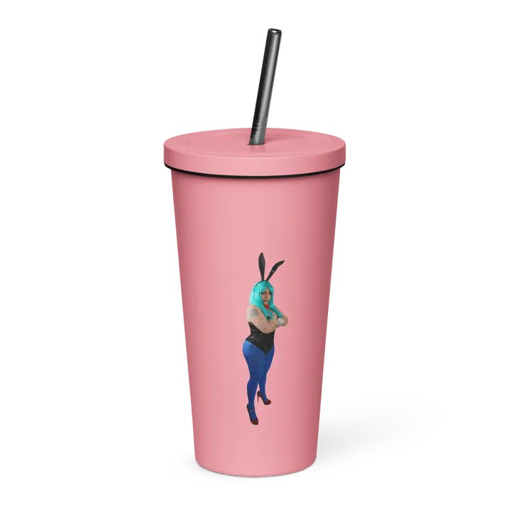 Bulma Bunny Insulated Tumbler w/ Straw product image (1)