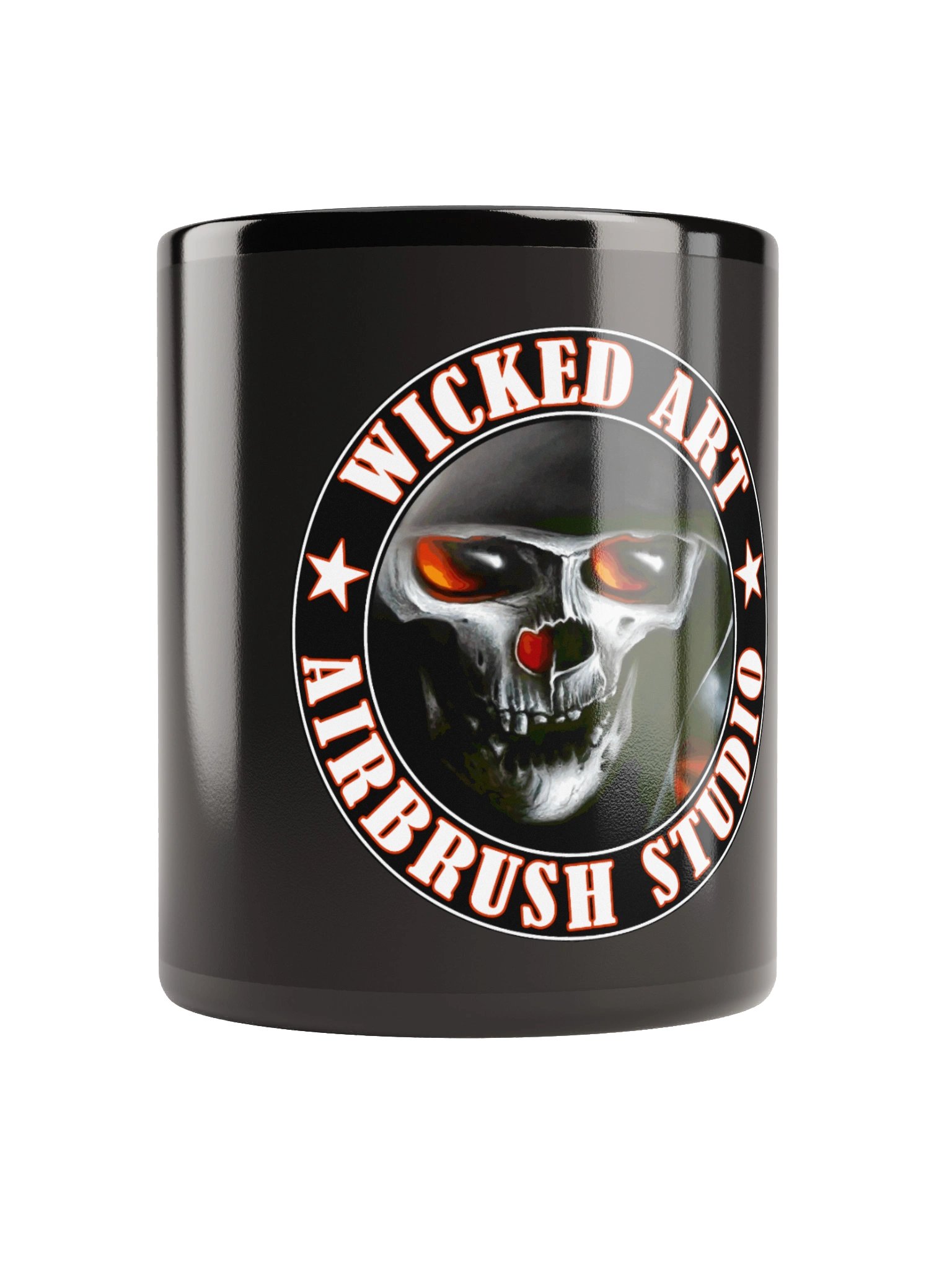 Wicked Art Skull Emblem Coffee Mug product image (9)