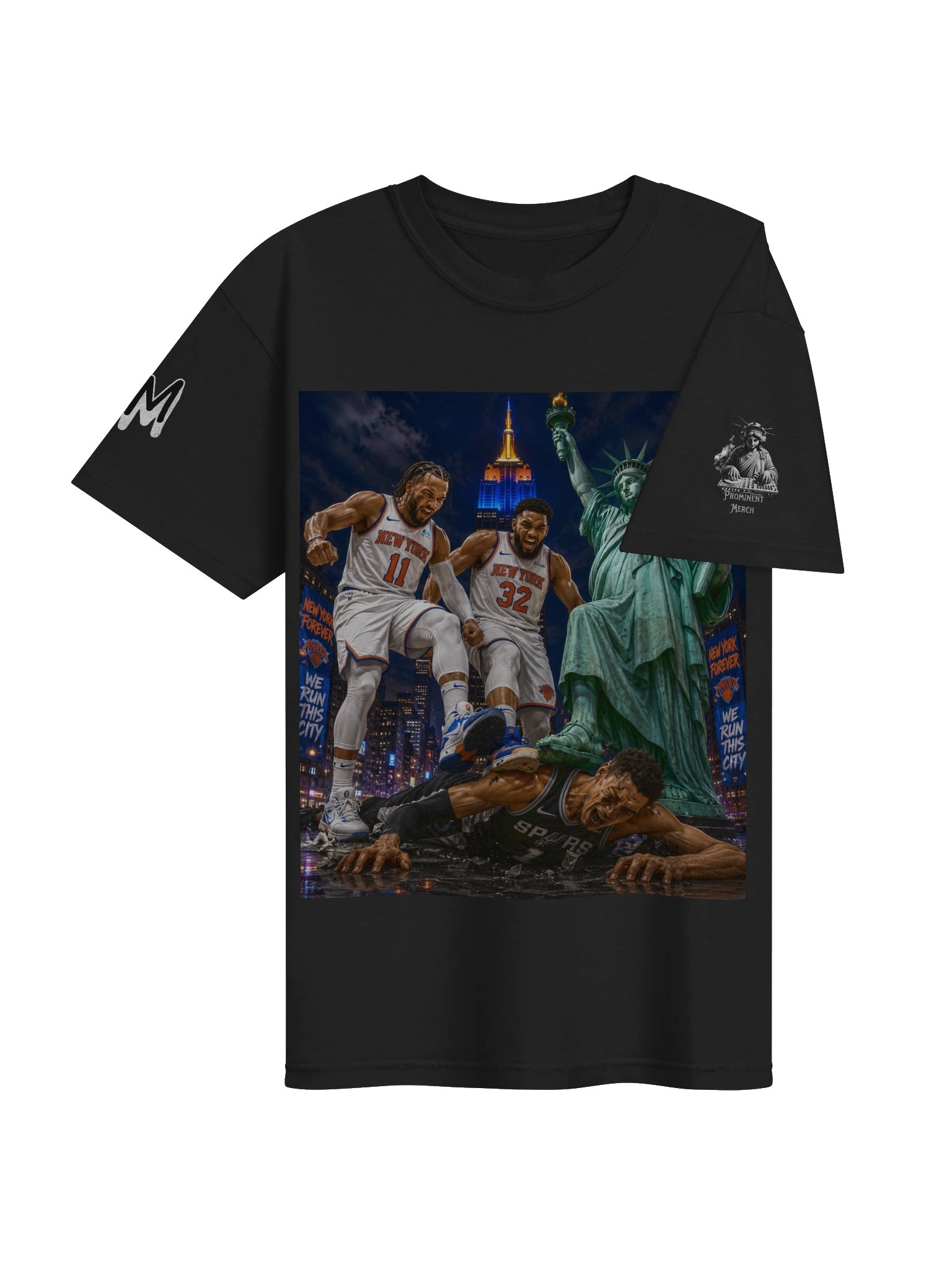 NYK /Statue of Liberty Stomping Wemby Tees product image (27)