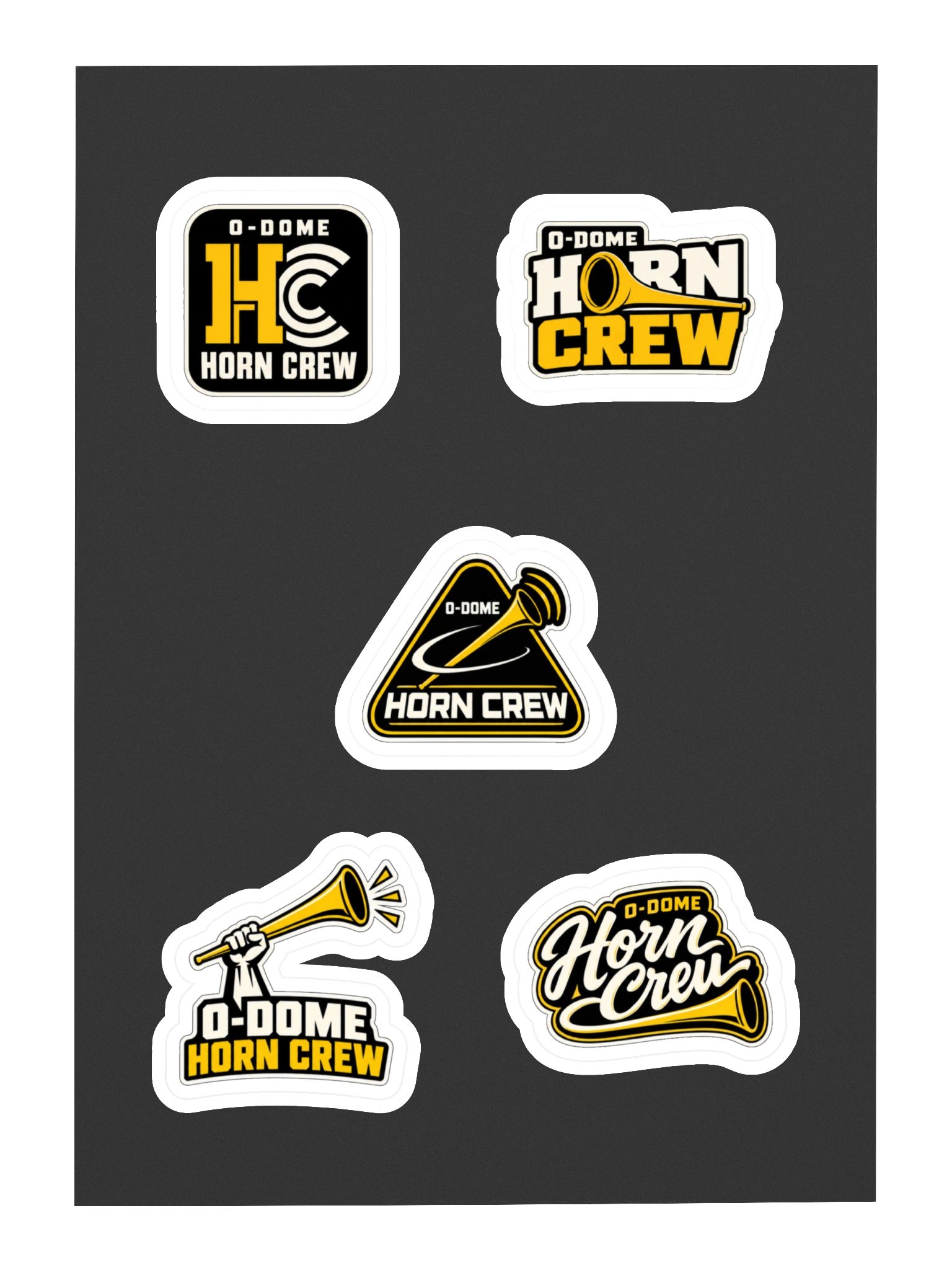 Mustangs Make Some Noise Sticker Sheet product image (3)