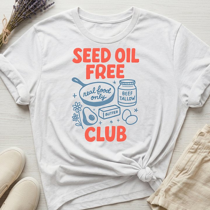 Seed Oil Free Club Organic T-Shirt product image (13)