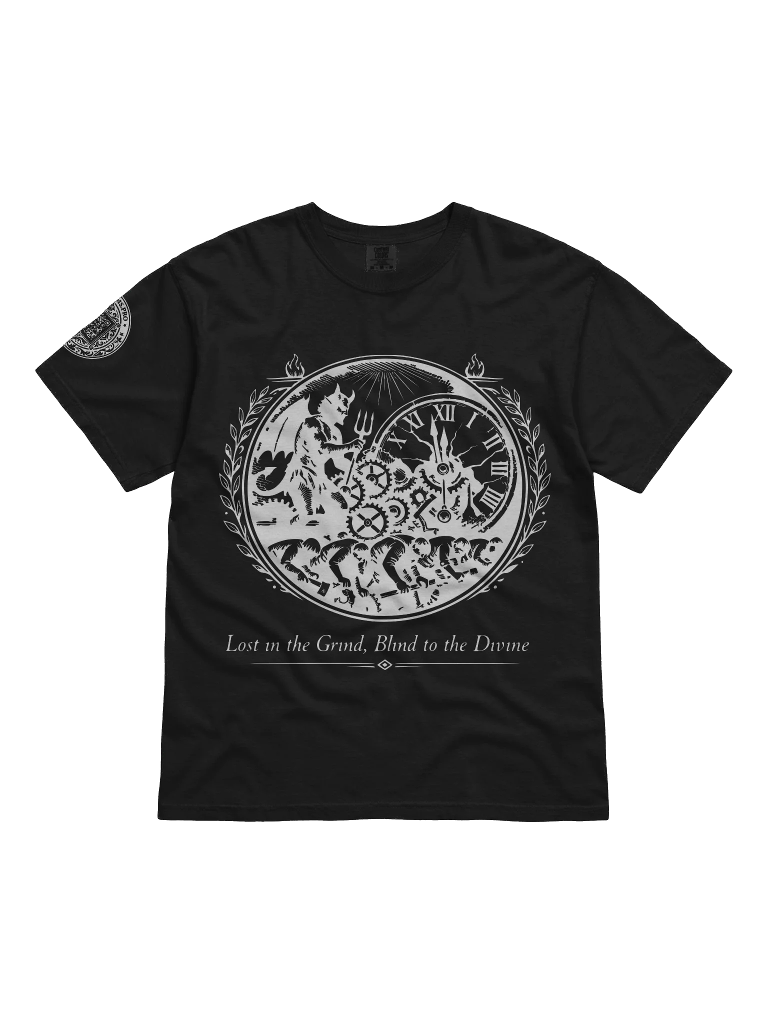 Lost in the Grind (White on Black/Color) product image (1)