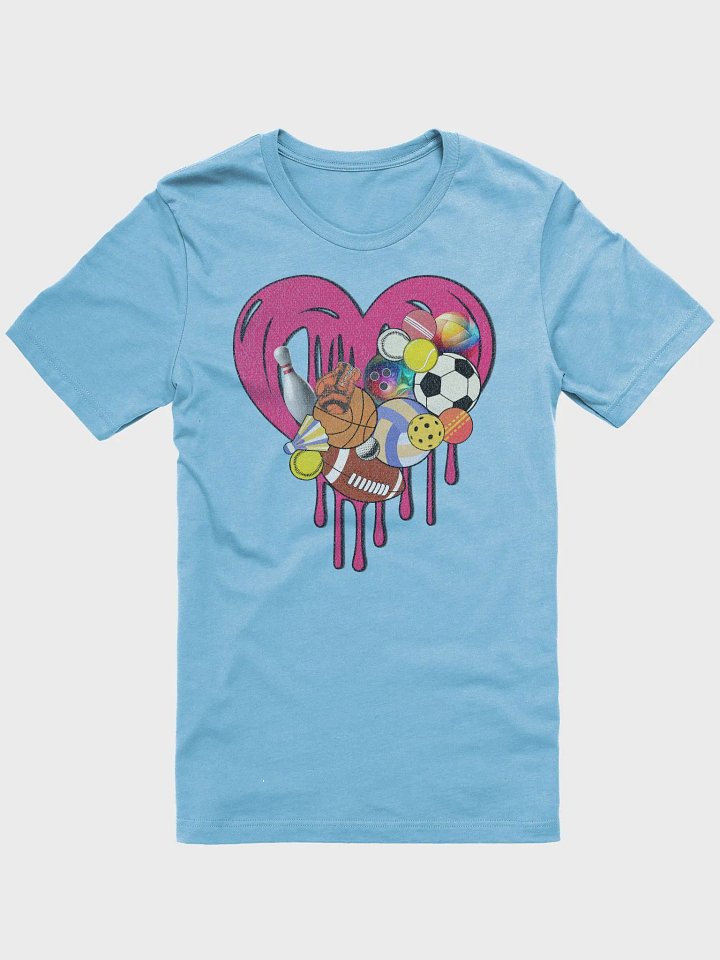 Heart Sports Assorted Game T-Shirt product image (1)