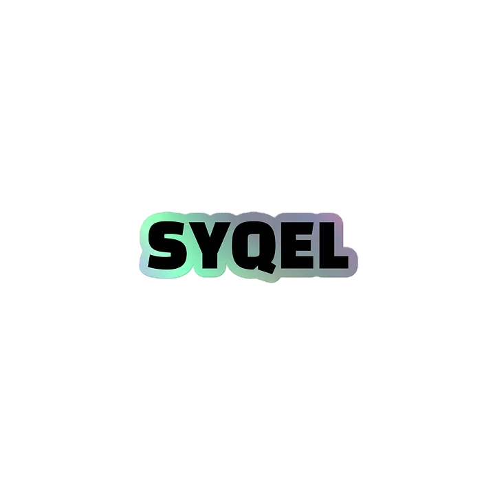 SYQEL Holographic Visualizer Decal product image (1)