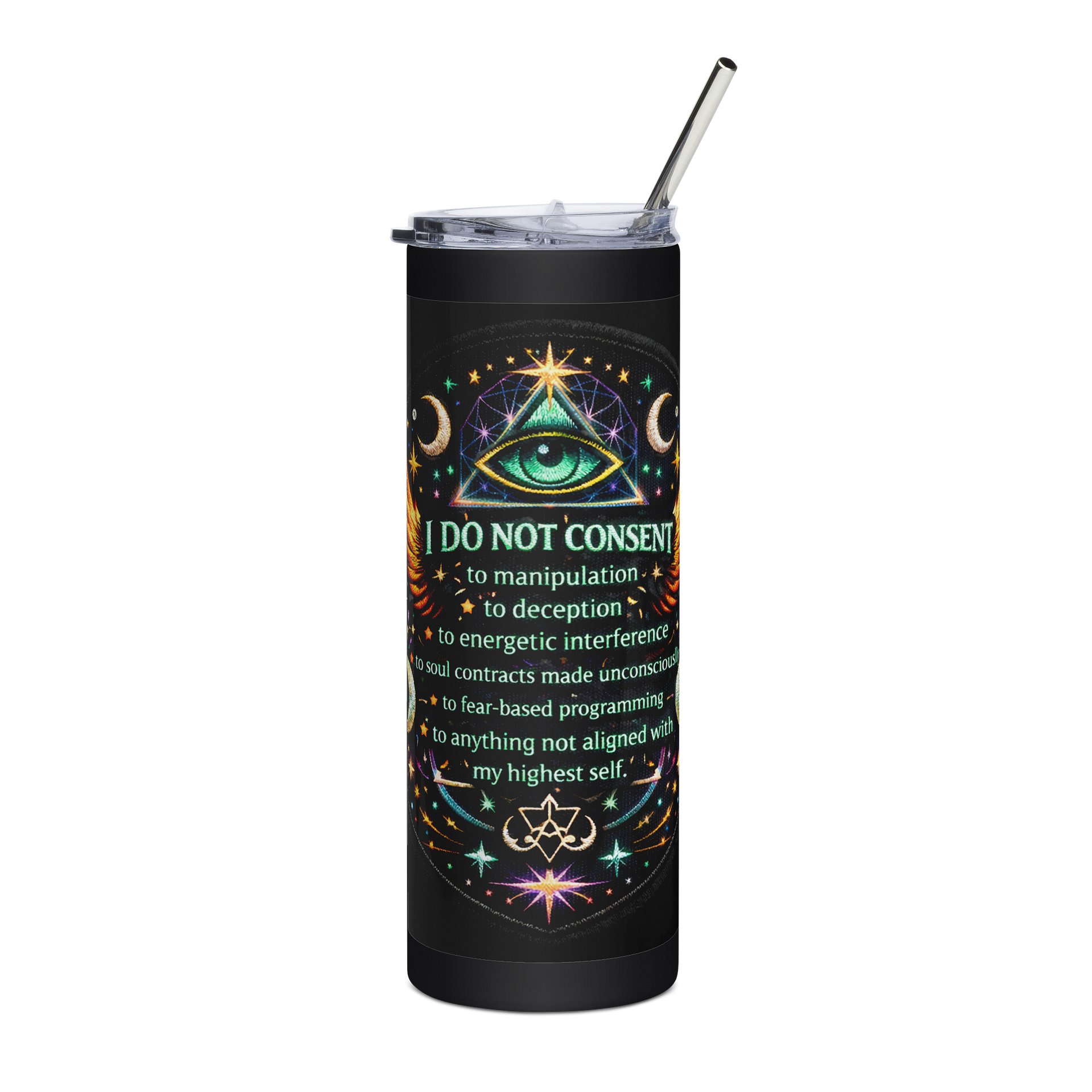 I Do Not Consent - Stainless Steel Tumbler product image (1)