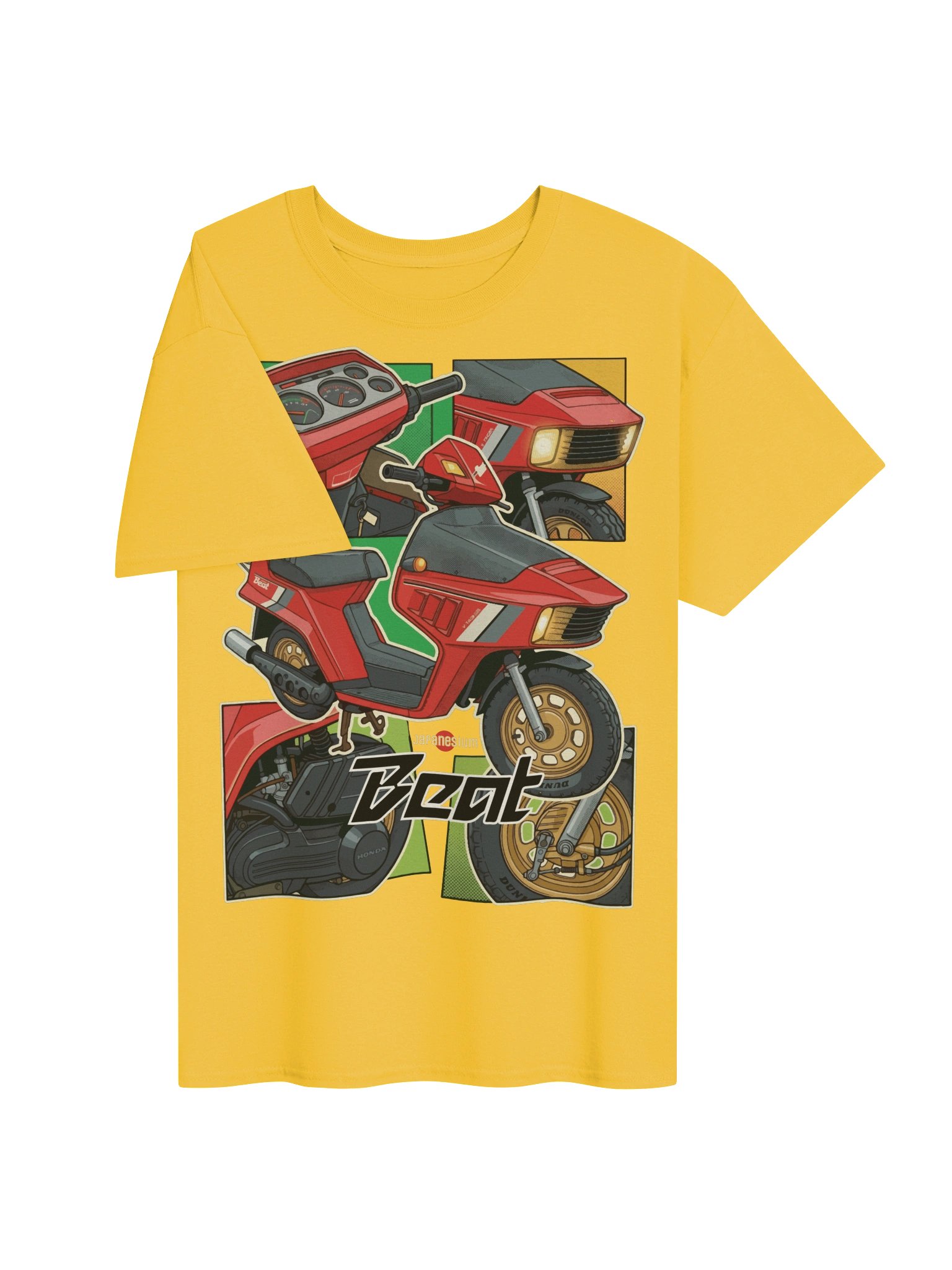 Japanesium Honda Beat Scooter - Tshirt product image (53)
