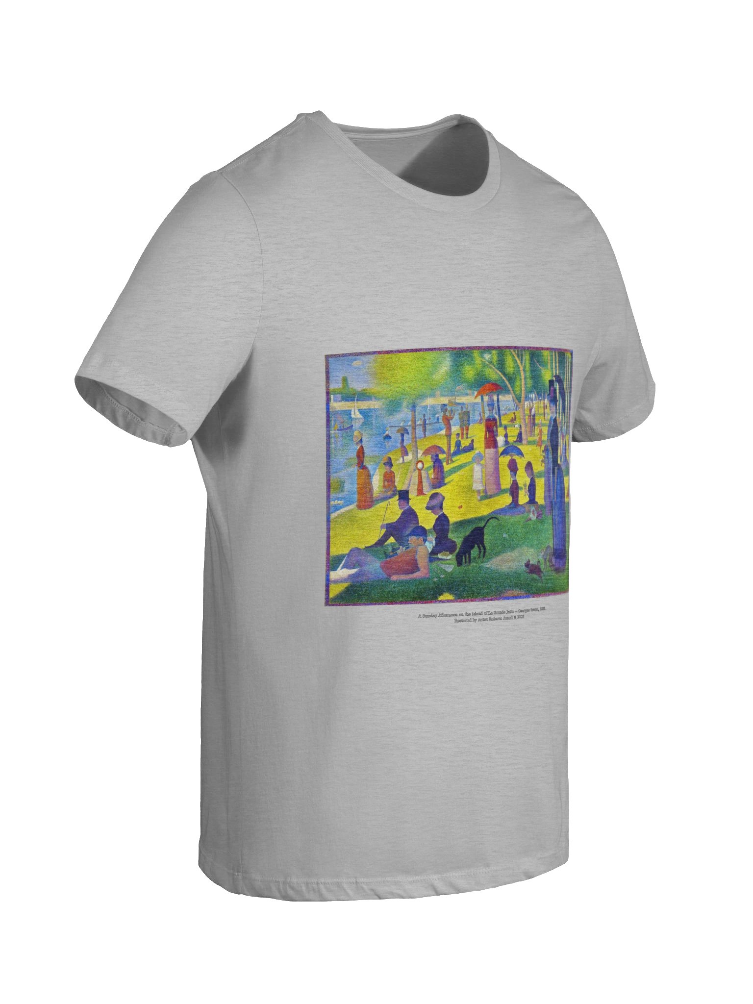 A Sunday Afternoon on the Island of La Grande Jatte — Women's T-Shirt product image (8)