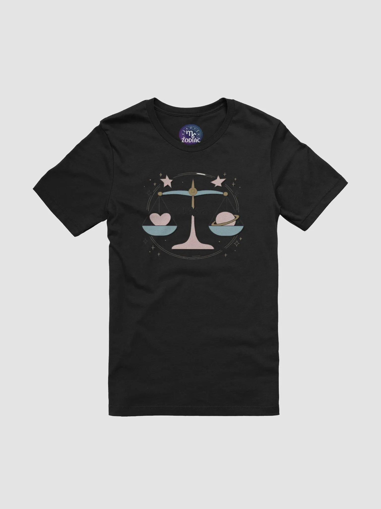 Unisex Libra Zodiac T-Shirt - Celestial Balance Design, Astrology Gift product image (3)