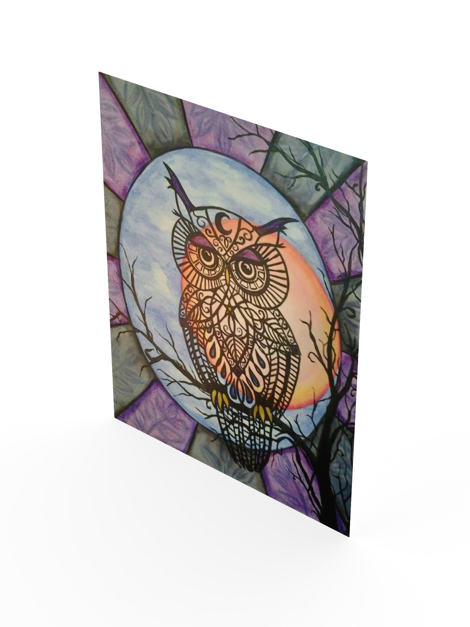 Full Moon Owlchemy Art Poster product image (4)