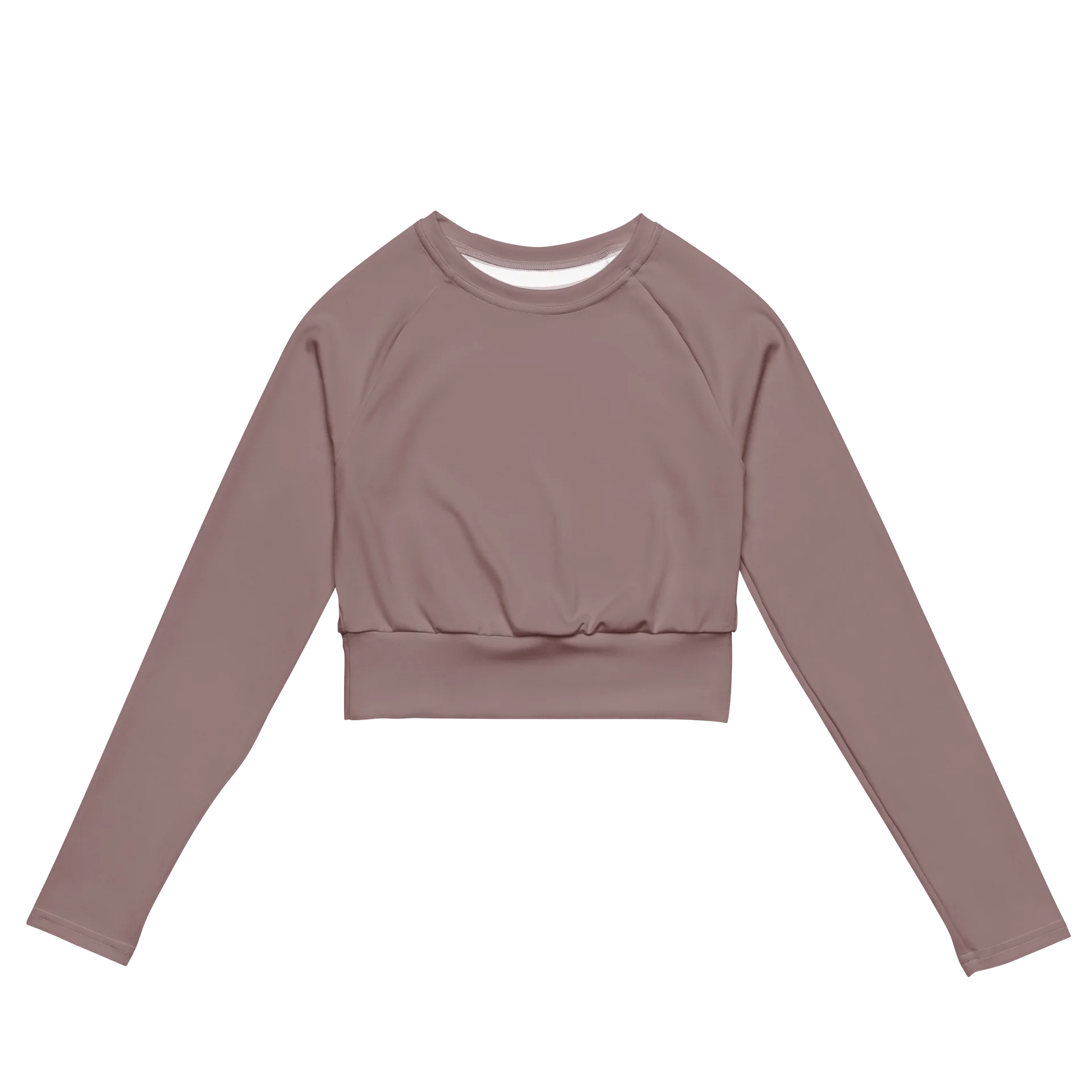 Dusty Pink All-Over Print Crop Top product image (5)