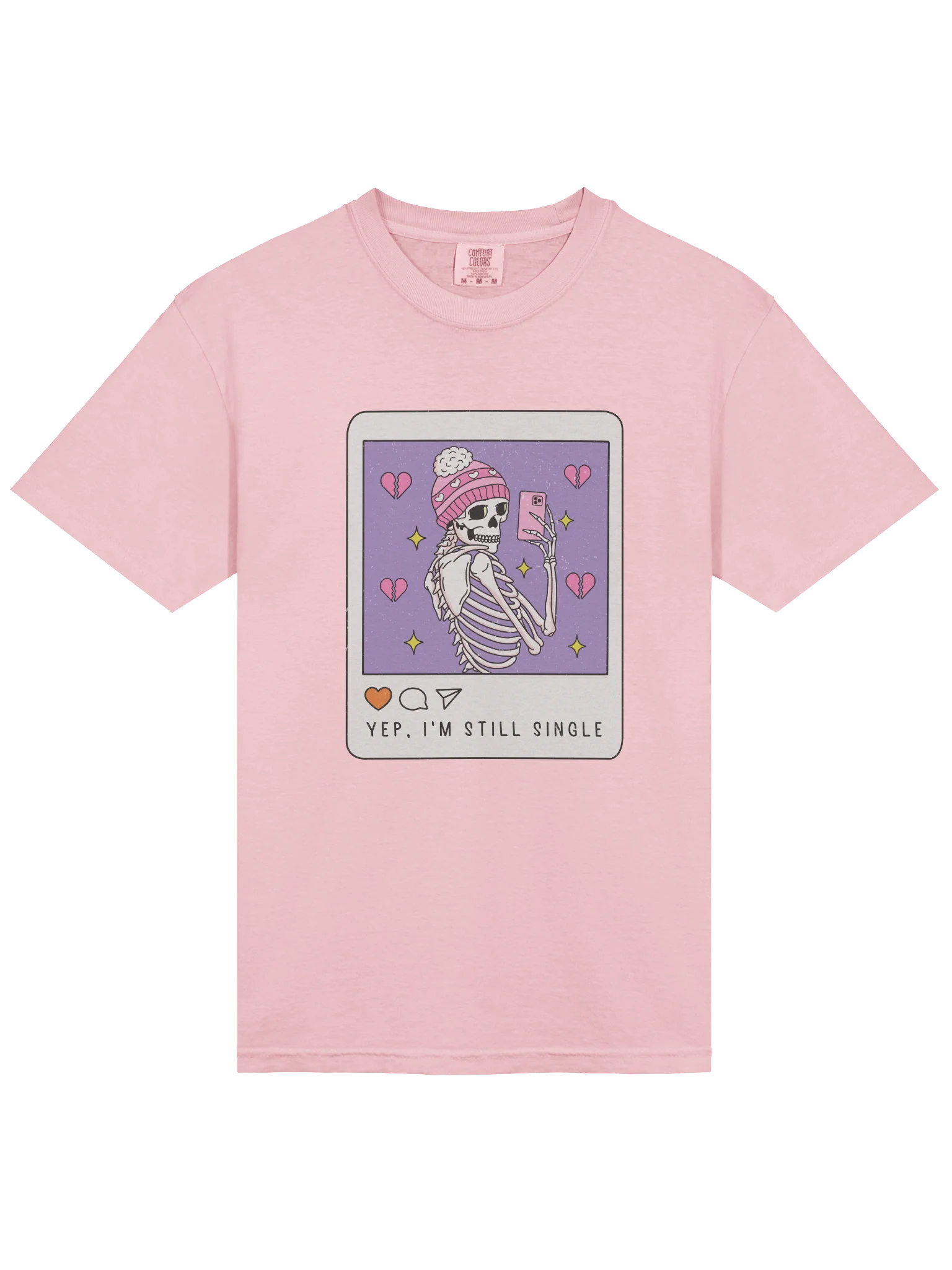 Selfie Skeleton Single Tee product image (2)