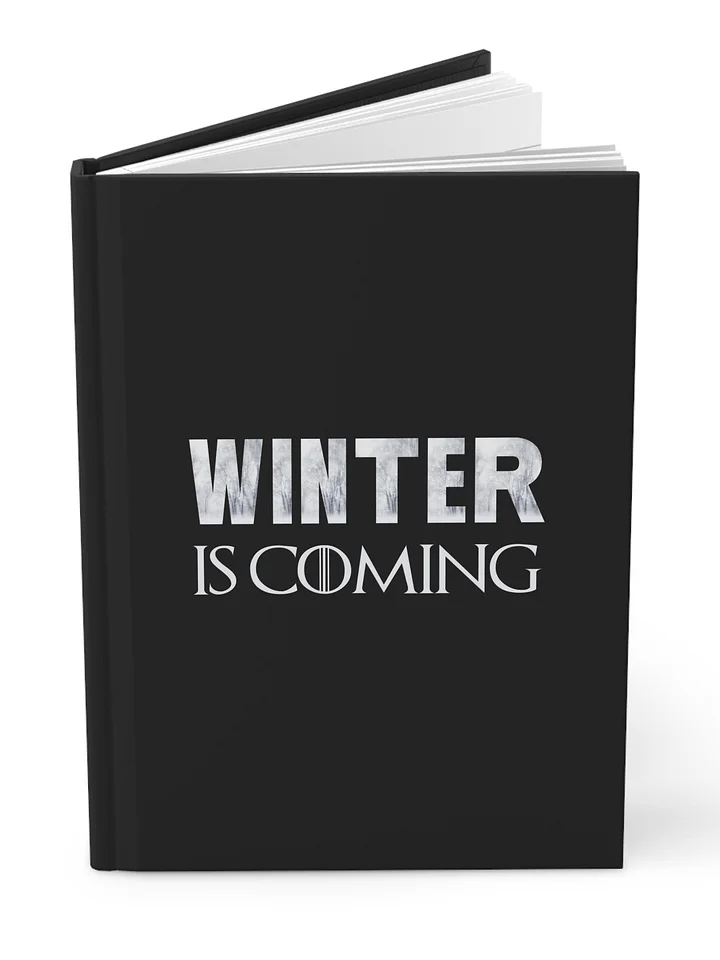 Winter Is Coming Hardcover Notebook – Fantasy-Inspired Journal product image (1)