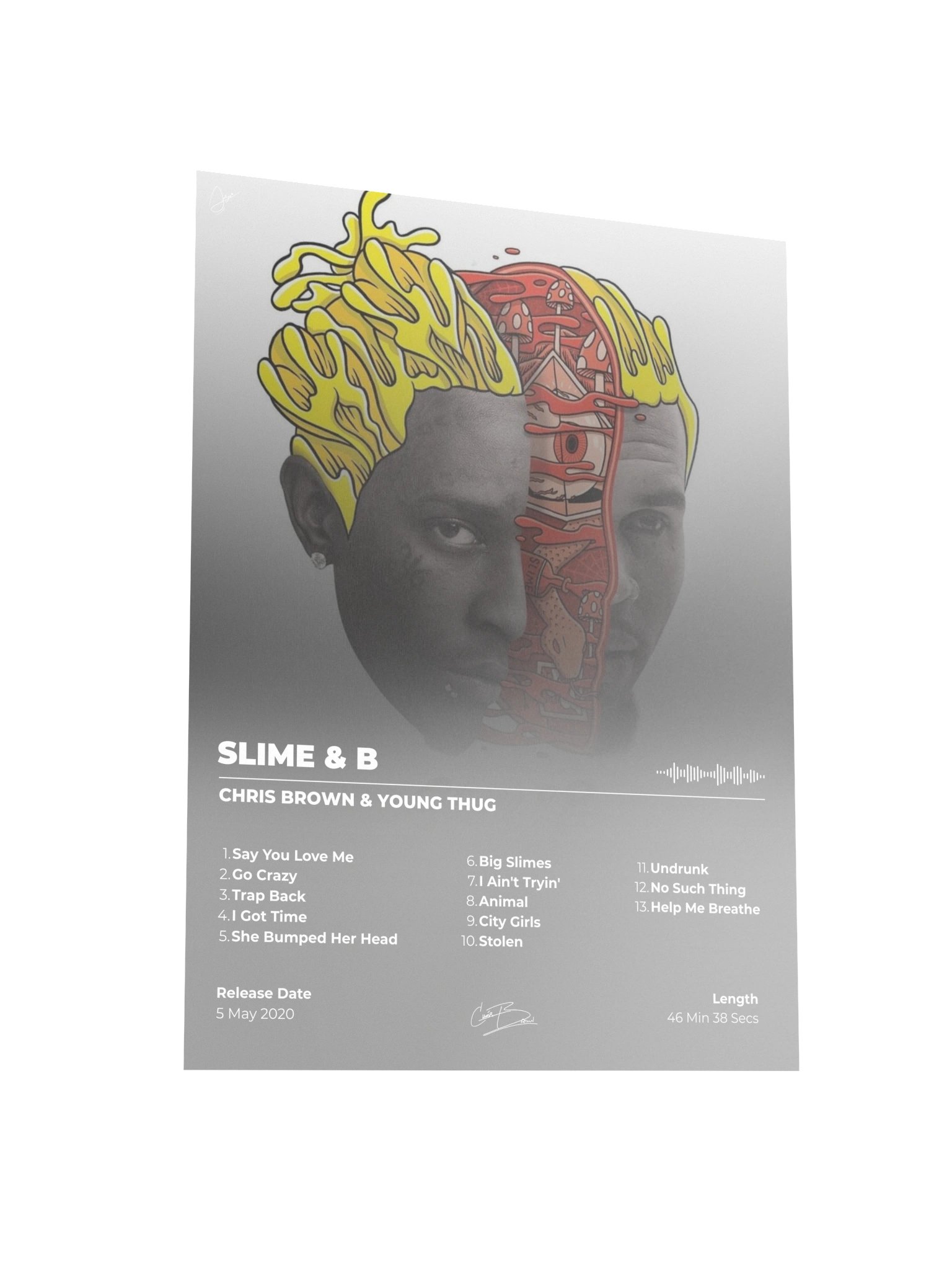 Slime & B Album Poster product image (5)
