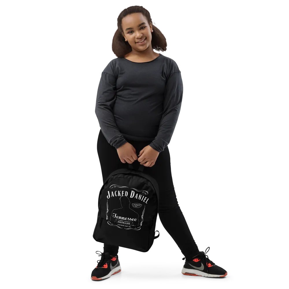 Jacked Daniel Large Print Backpack product image (7)