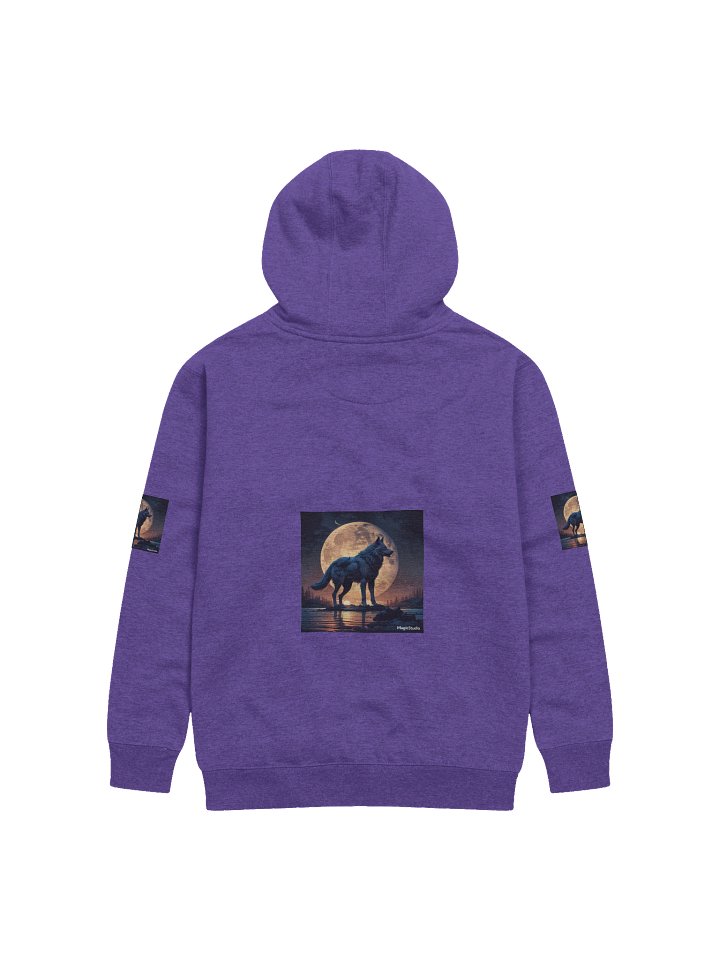 Wild Moon Unisex Premium Hoodie product image (2)