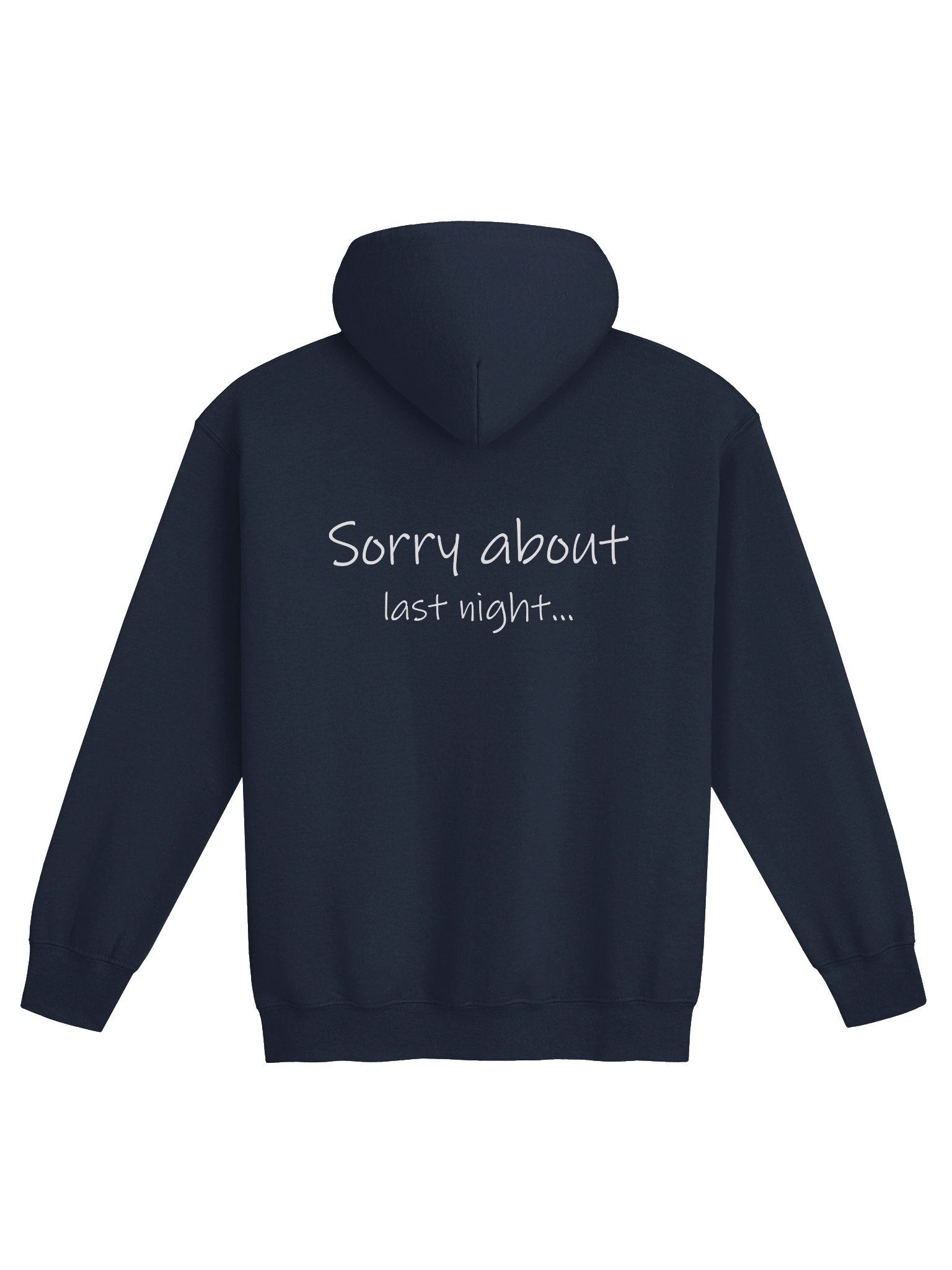 Sorry About Last Night Heavyweight Zip Hoodie product image (1)