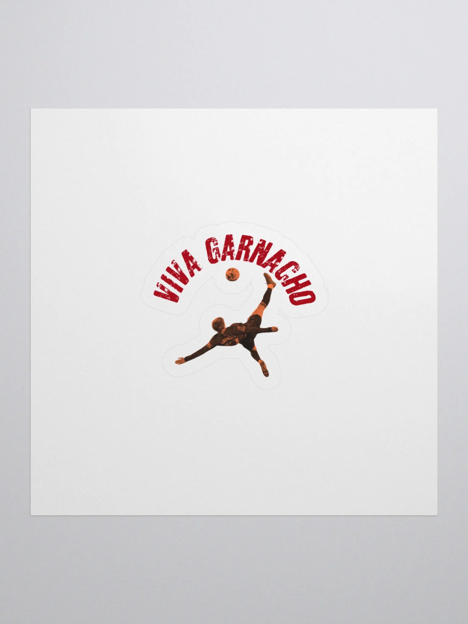 VIVA GARNACHO - Soccer Player Kiss Cut Stickers product image (1)