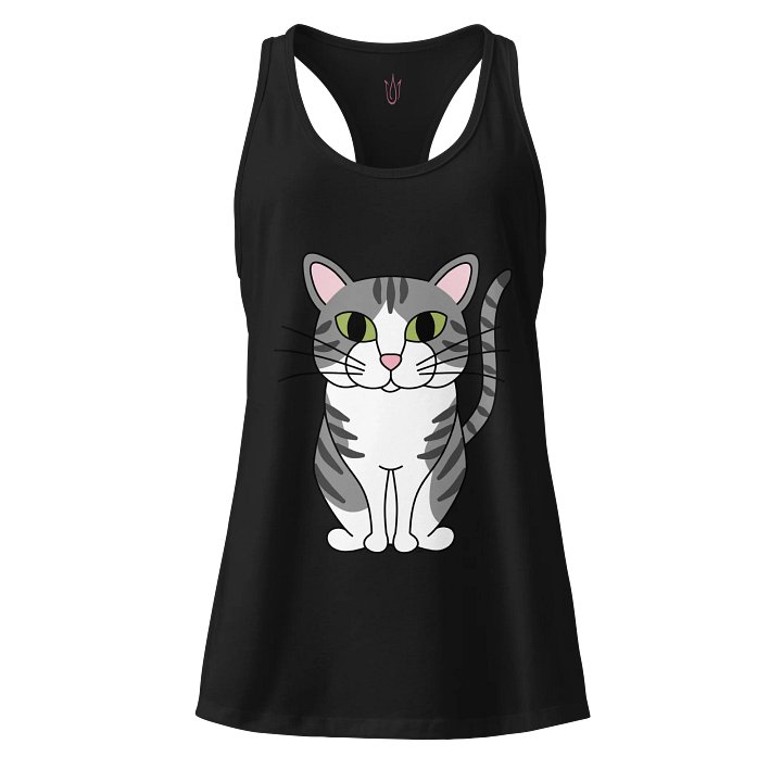 Tabby Cat Racerback Tank product image (1)