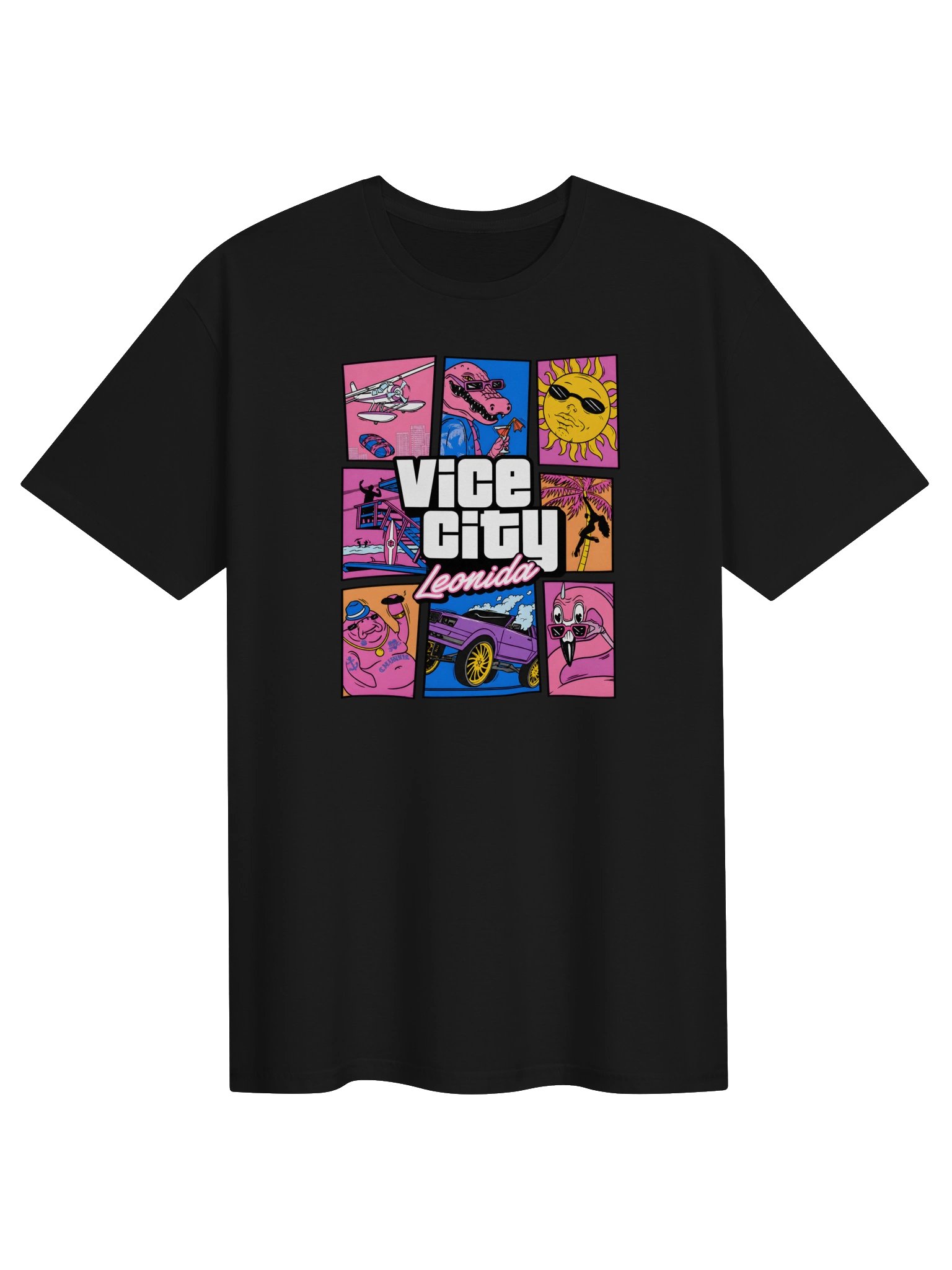 GTA VI Goodtime State T-Shirt - GTA 6 Vice City Leonida T Shirt product image (1)