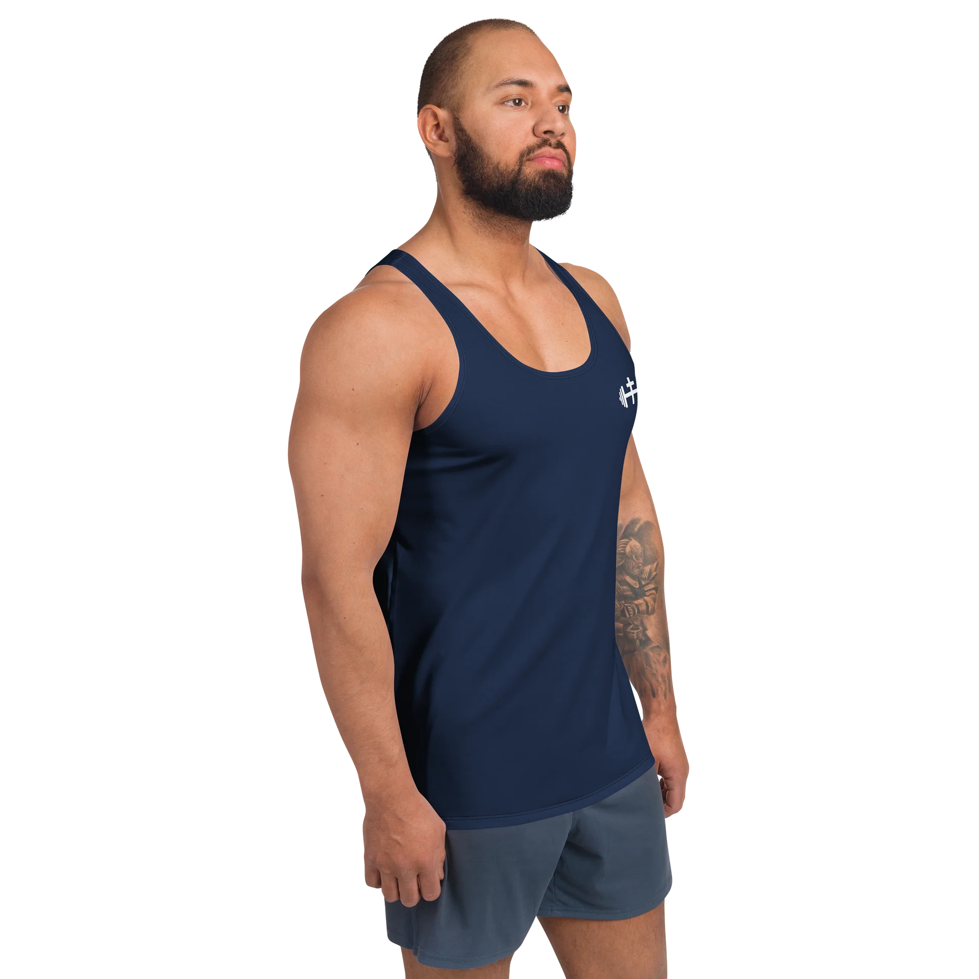 His House Mens Performance Tank - Navy product image (3)