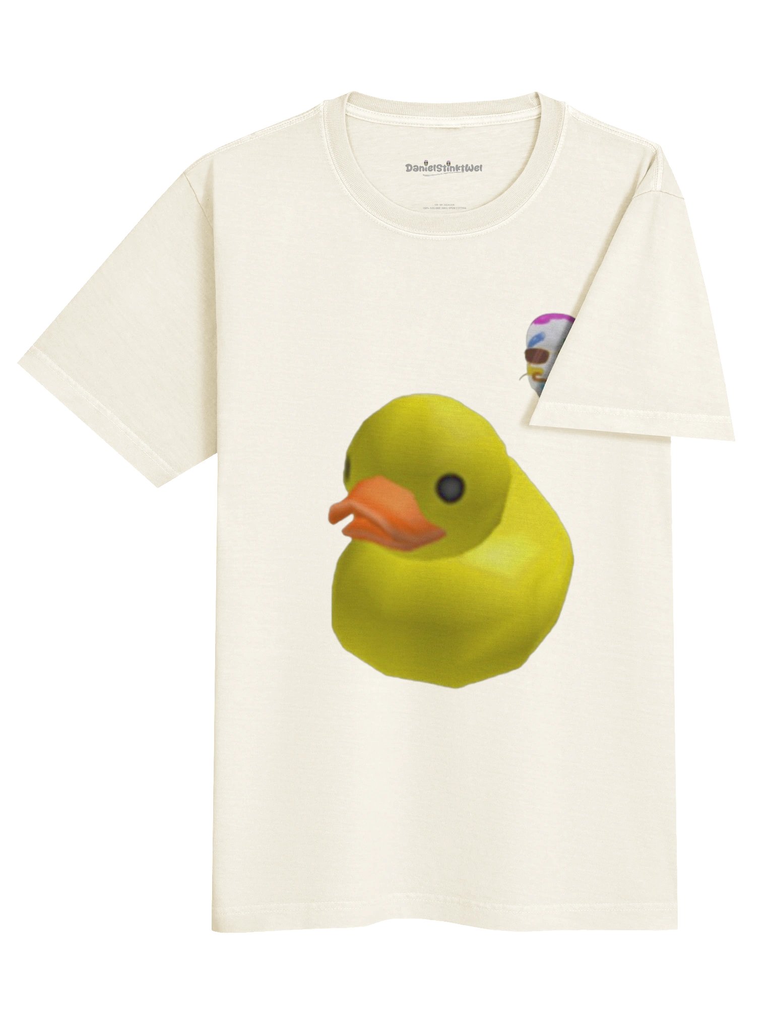 DaniëlStinktWel - Wit Roblox IRL Shirt product image (3)