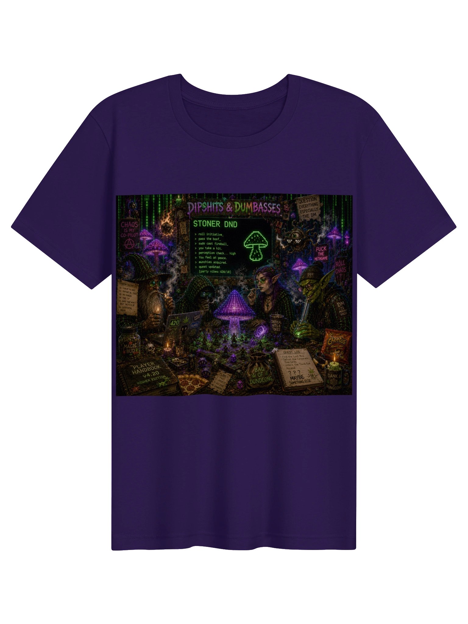 Stoner DND Chaos Tee product image (2)