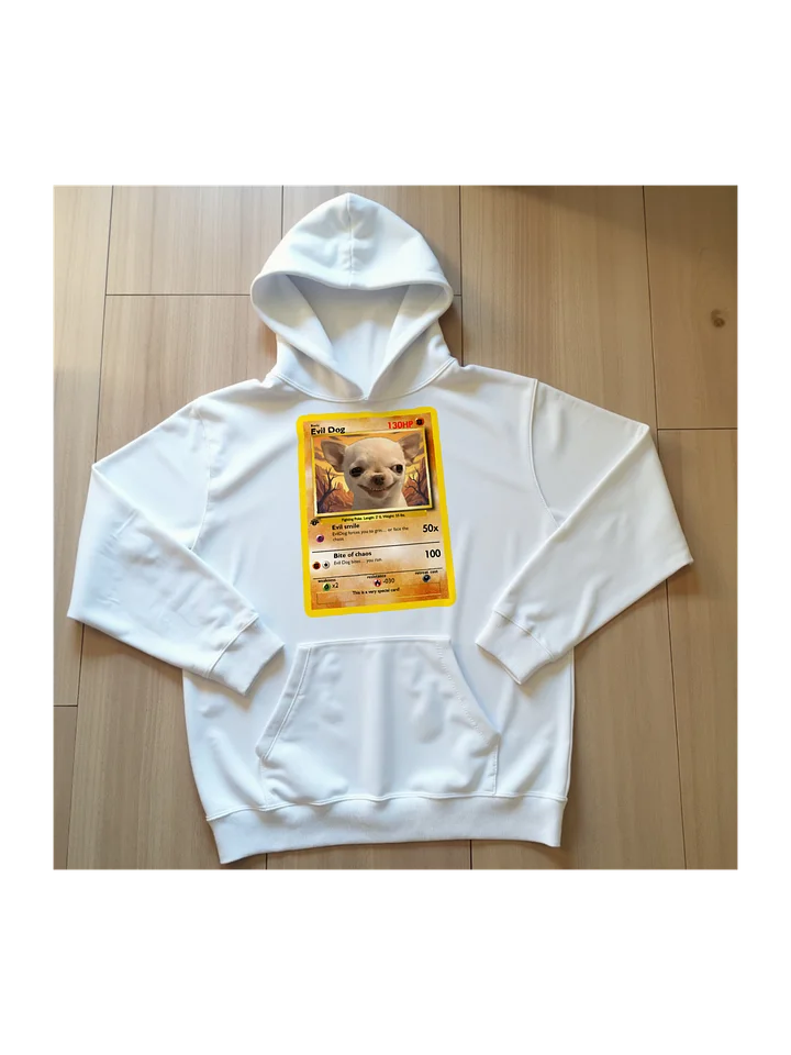 Evil Dog Pokemon Card Hoodie product image (29)