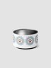 Yogi Warriors Mandala Paw Print Pet Bowl - 18 oz