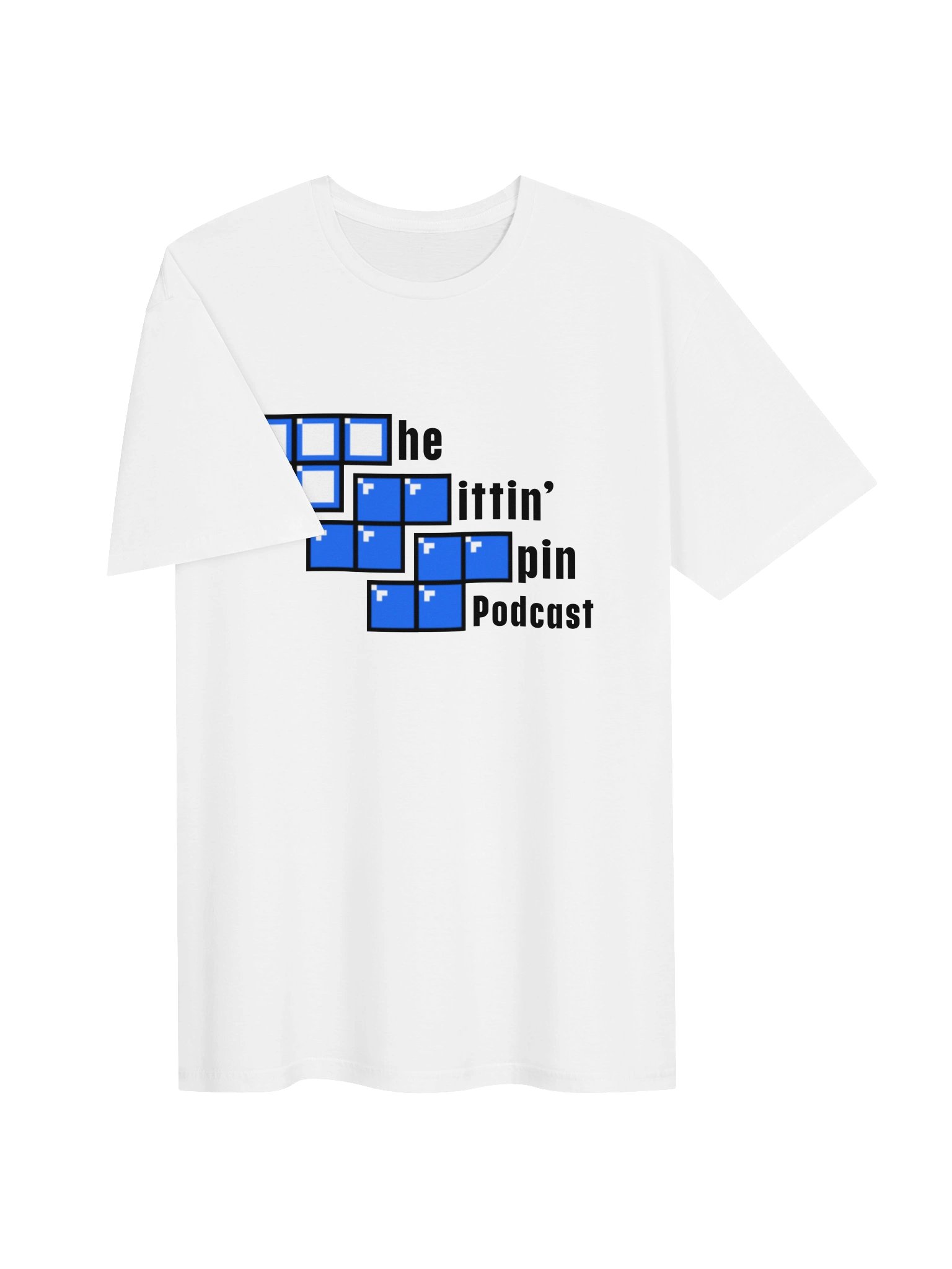 The Sittin' Spin Podcast Classic T (Light) product image (3)