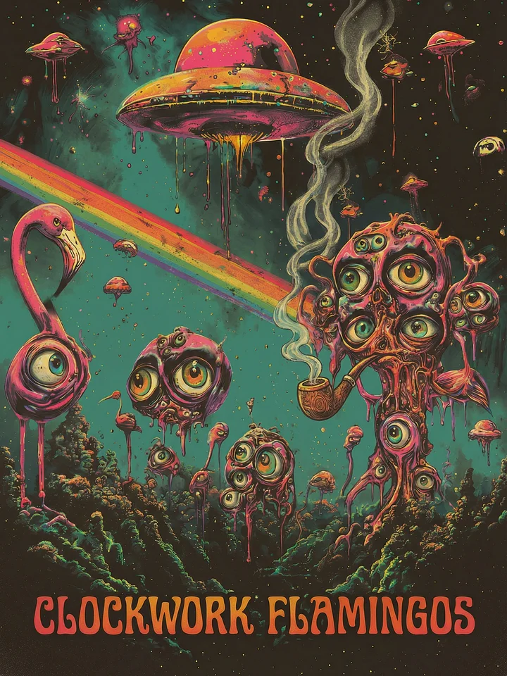 Clockwork flamingos [Full Album] product image (1)