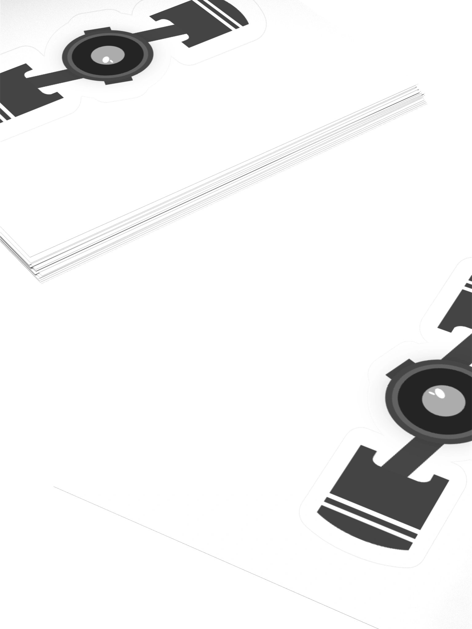 Flat4K Logo Sticker product image (4)