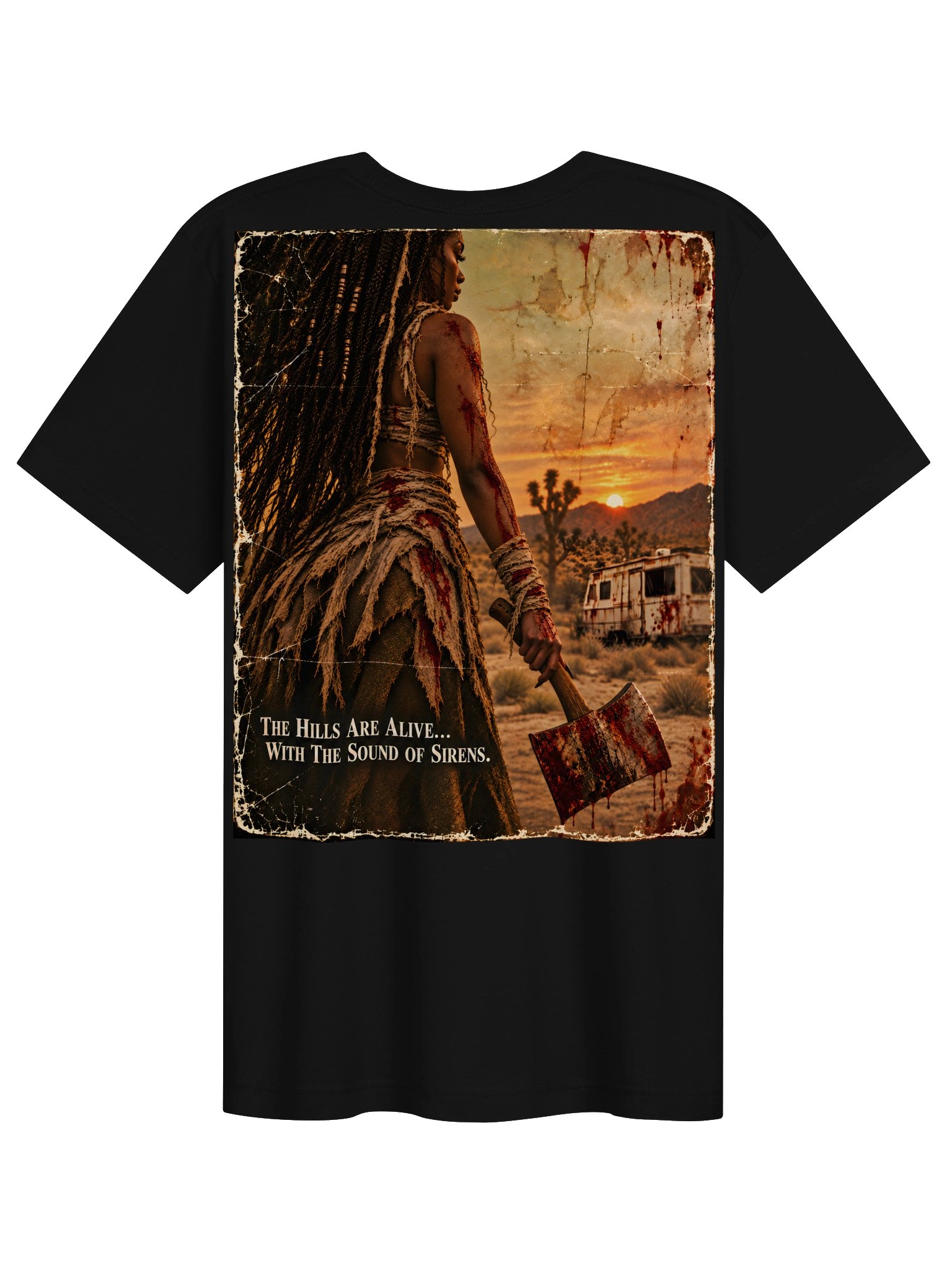 The Hills Have Gays back design