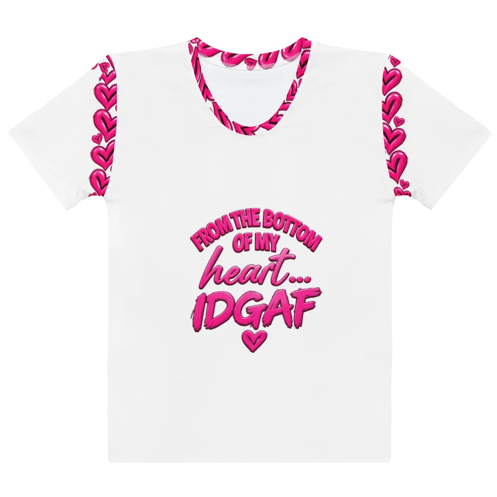 From the Bottom of My Heart IDGAF Tee product image (1)