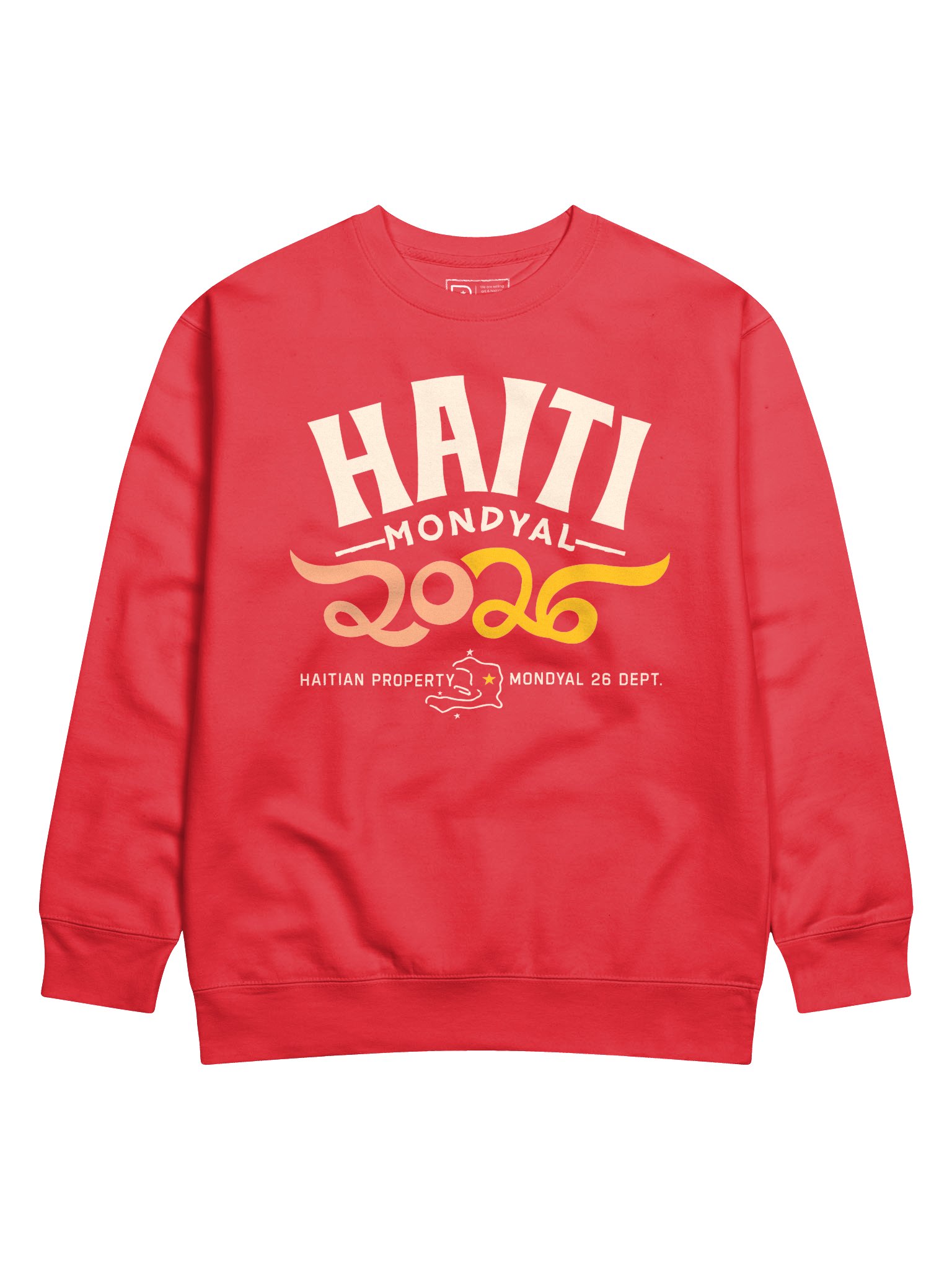 Haiti Mondyal 2026 Premium Sweatshirt product image (1)