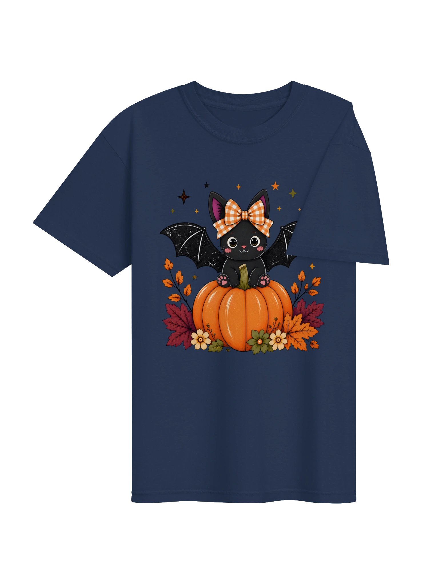 Spooky Pumpkin Kitty T-shirt product image (22)