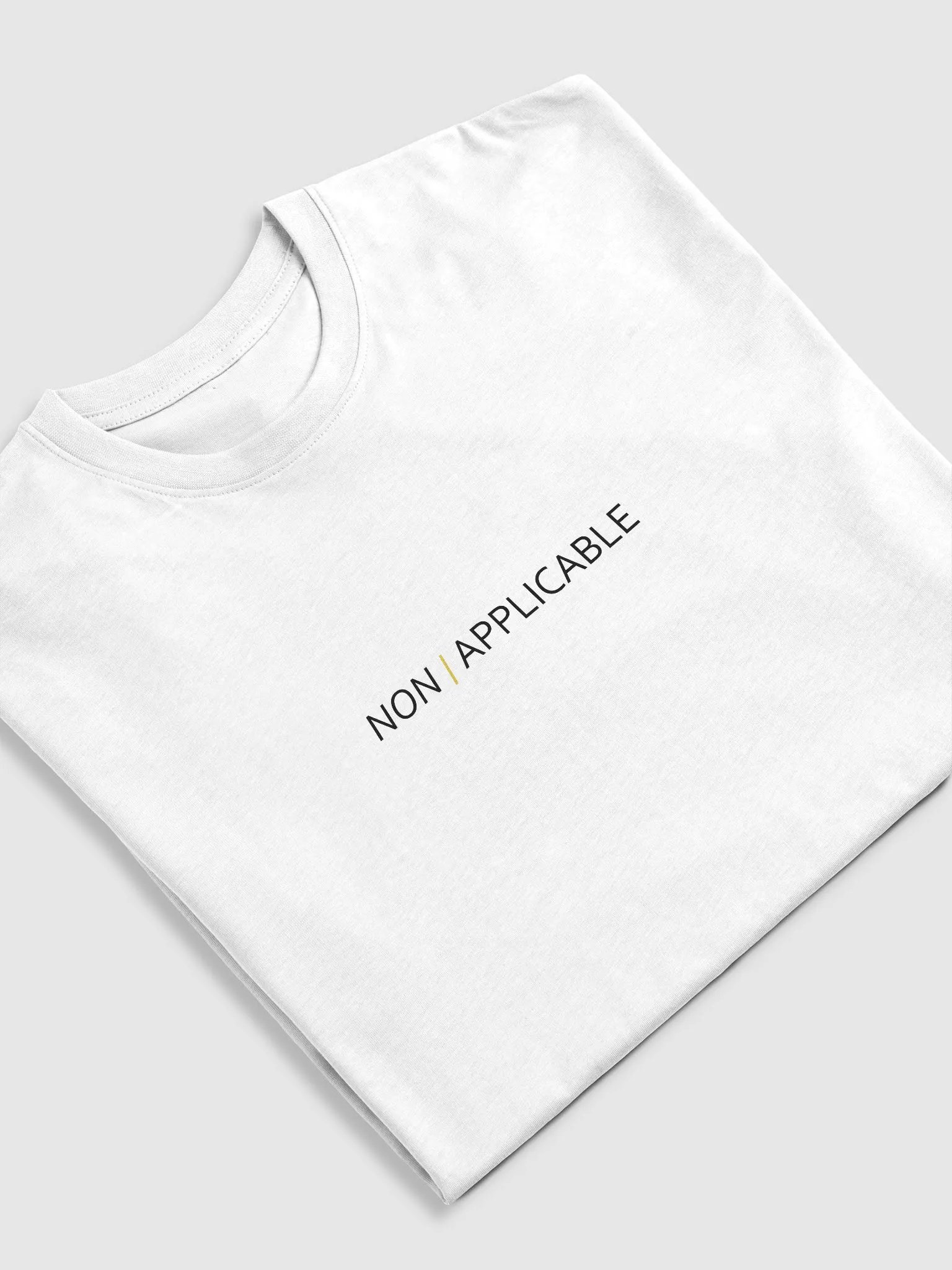 N/A Title Logo Tee - White product image (5)