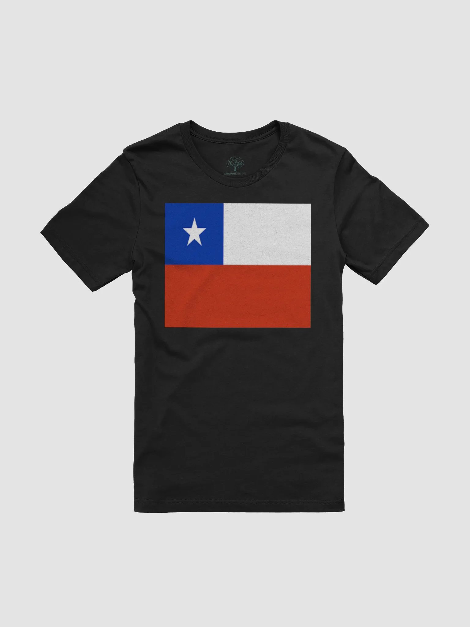 Chile Flag Unisex T-Shirt - Exclusive Graphic Grove Cotton Tee product image (3)