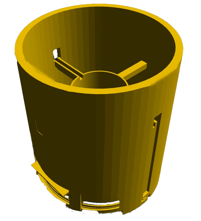 Ultimate Dew Shield for RASA 8 No Plate - 3D Print Yourself File Download product image (1)