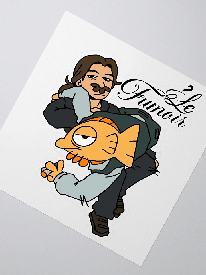 le fumoir kiss cut sticker product image (2)