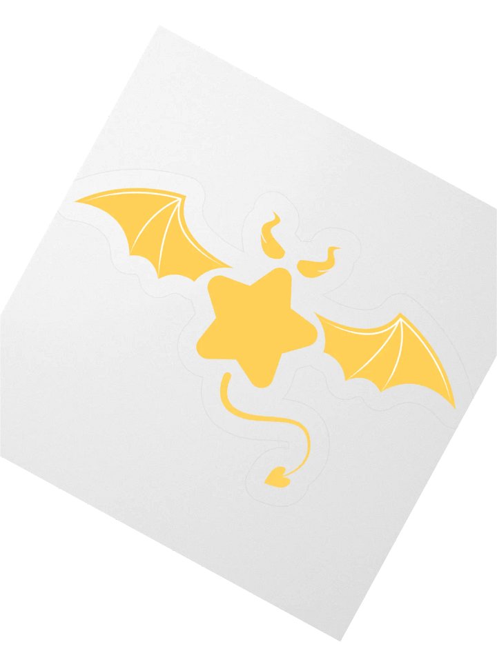 Shining Starling Sticker (Kiss Cut Stickers) product image (3)