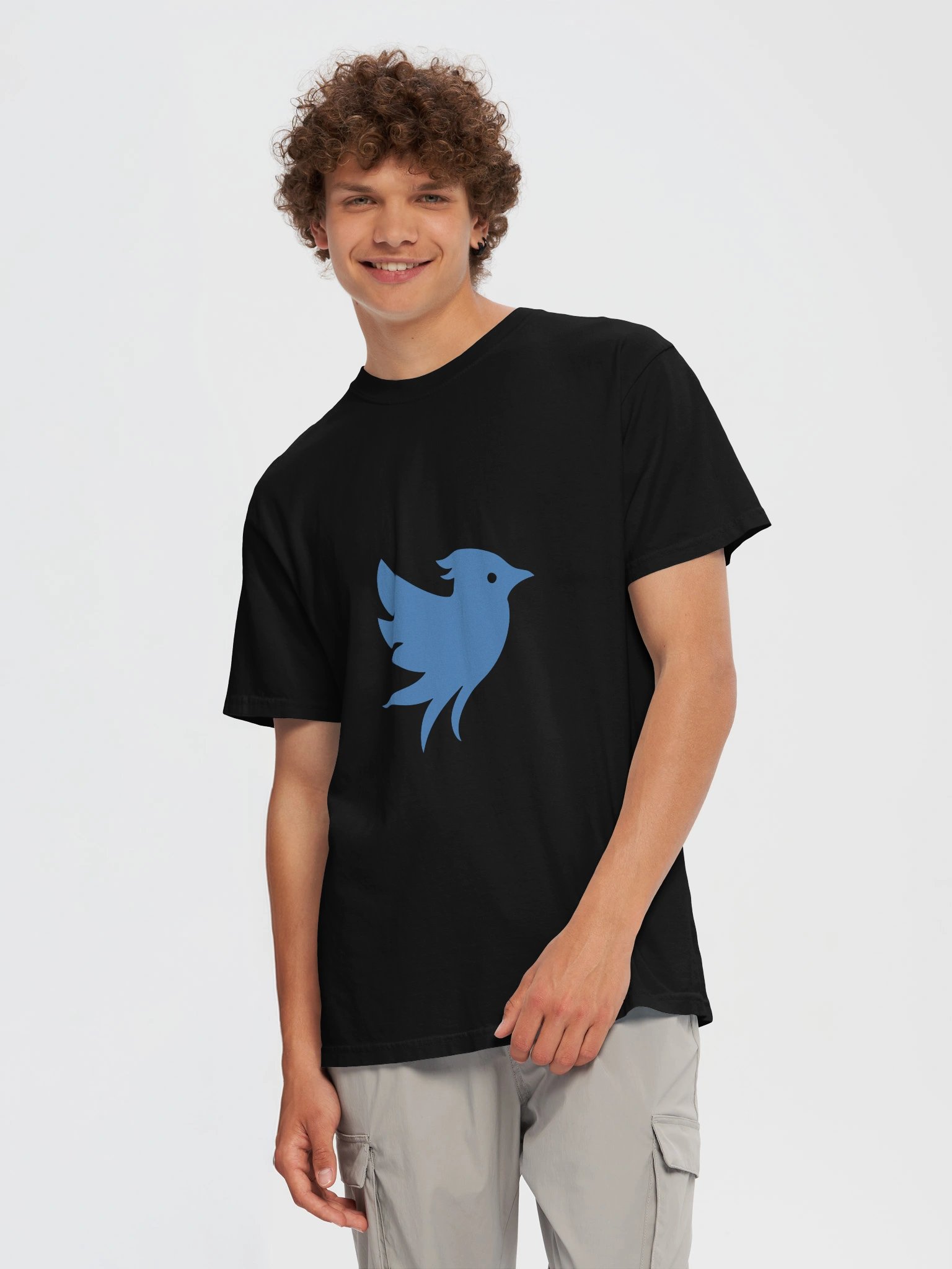 Tweet Bluebird Garment-Dyed Heavyweight T-Shirt product image (9)