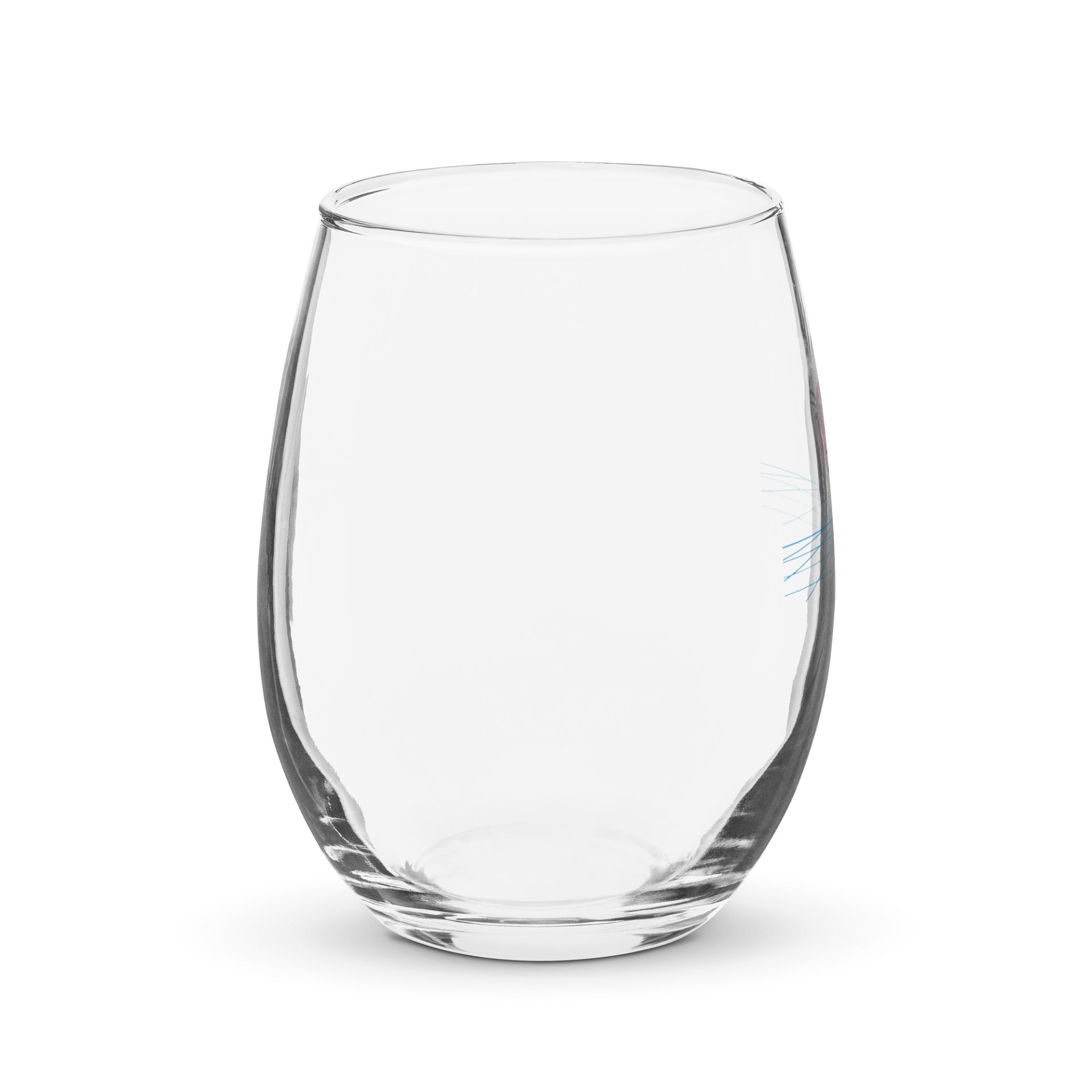 Synthwave Sunset Stemless Wine Glass product image (4)