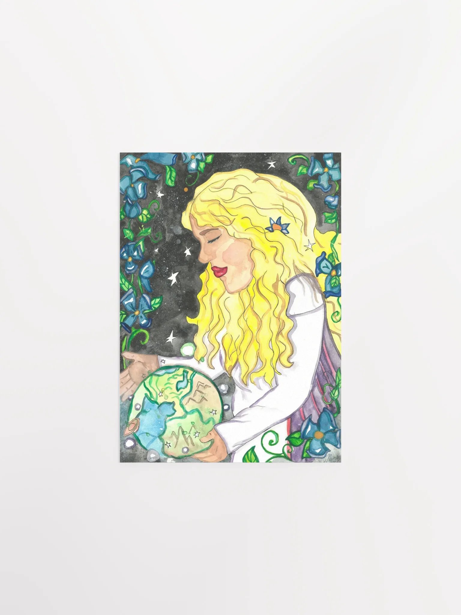 Queen Of Stars Art Print product image (1)