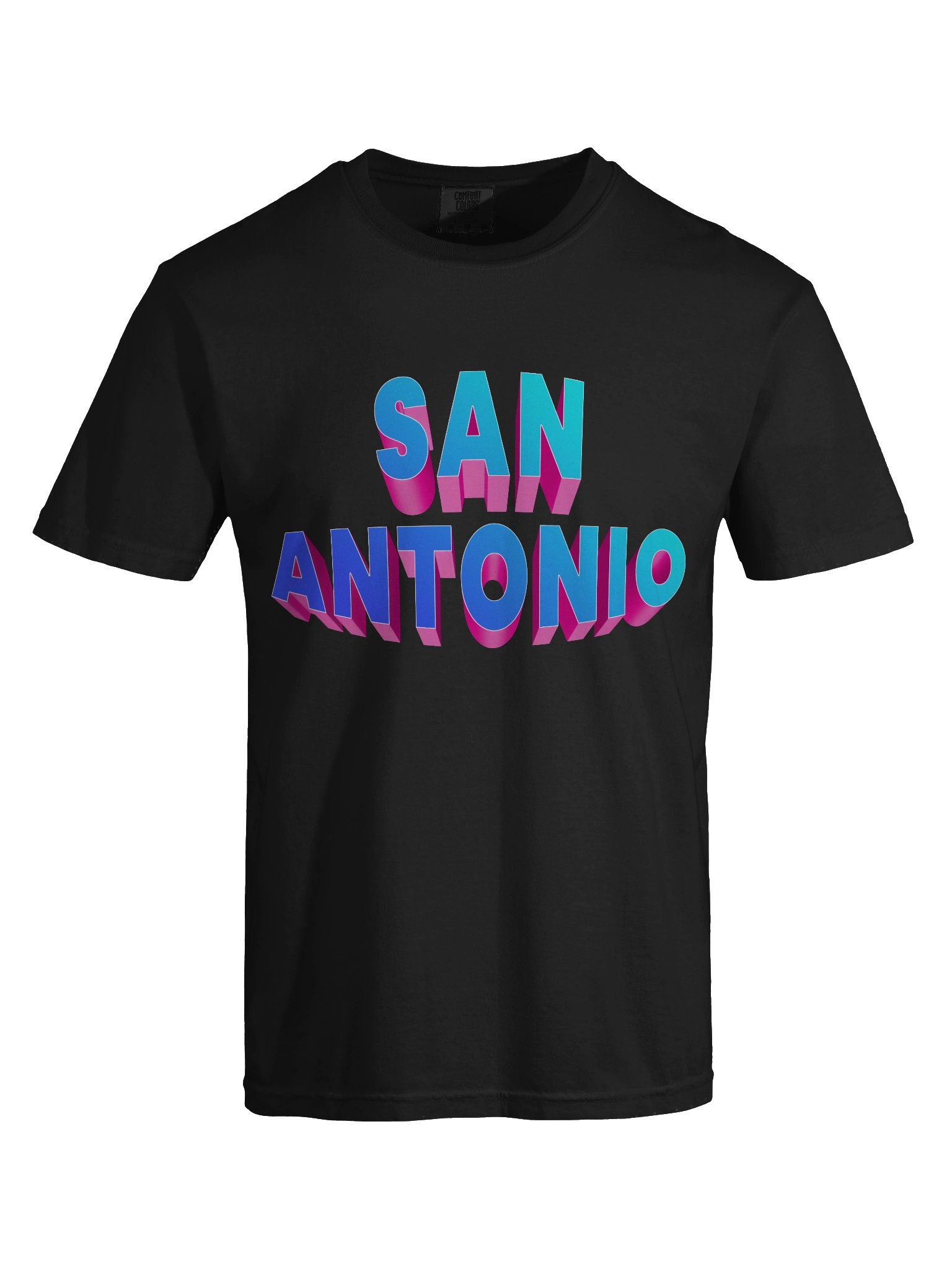 SAN ANTONIO 3D Pop Art T-Shirt product image (7)