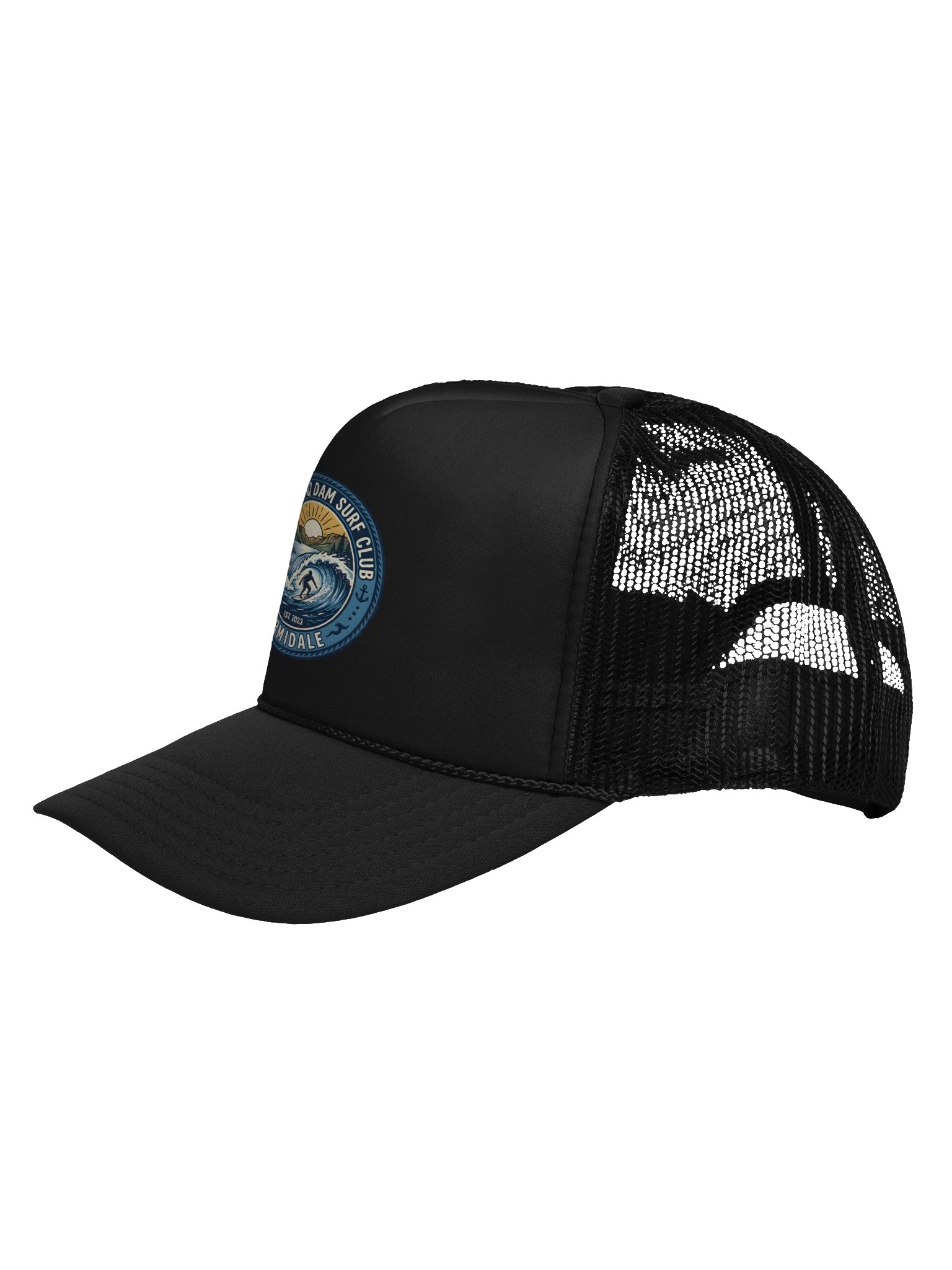DumareSQ Surf Club Foam Trucker Hat product image (9)