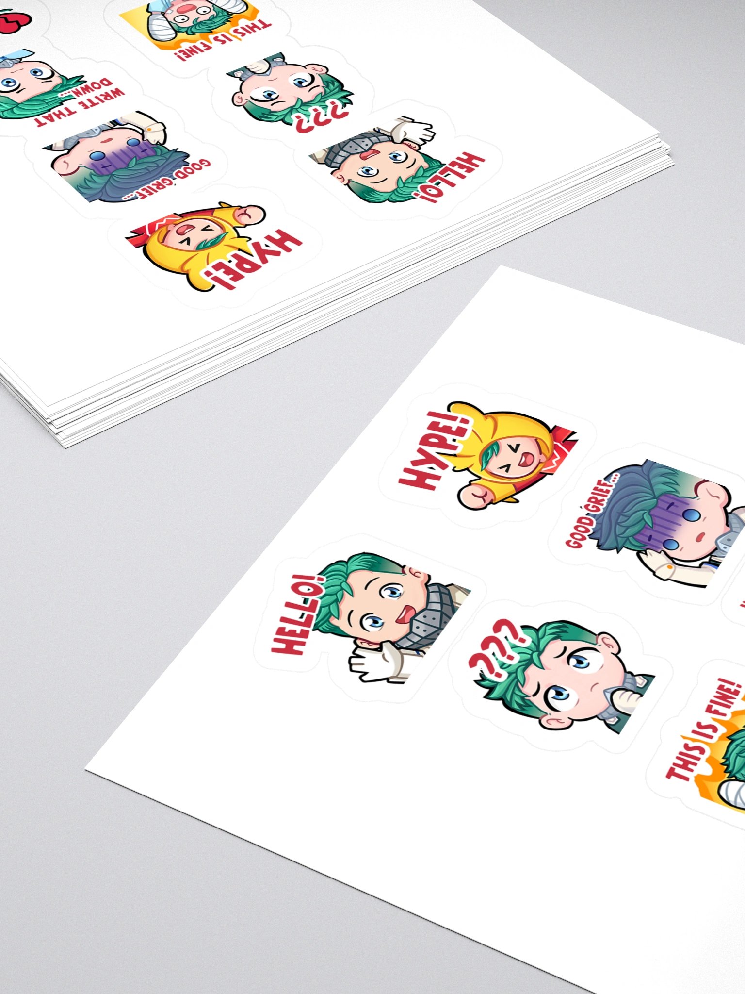 Deku - Sticker Sheet product image (4)