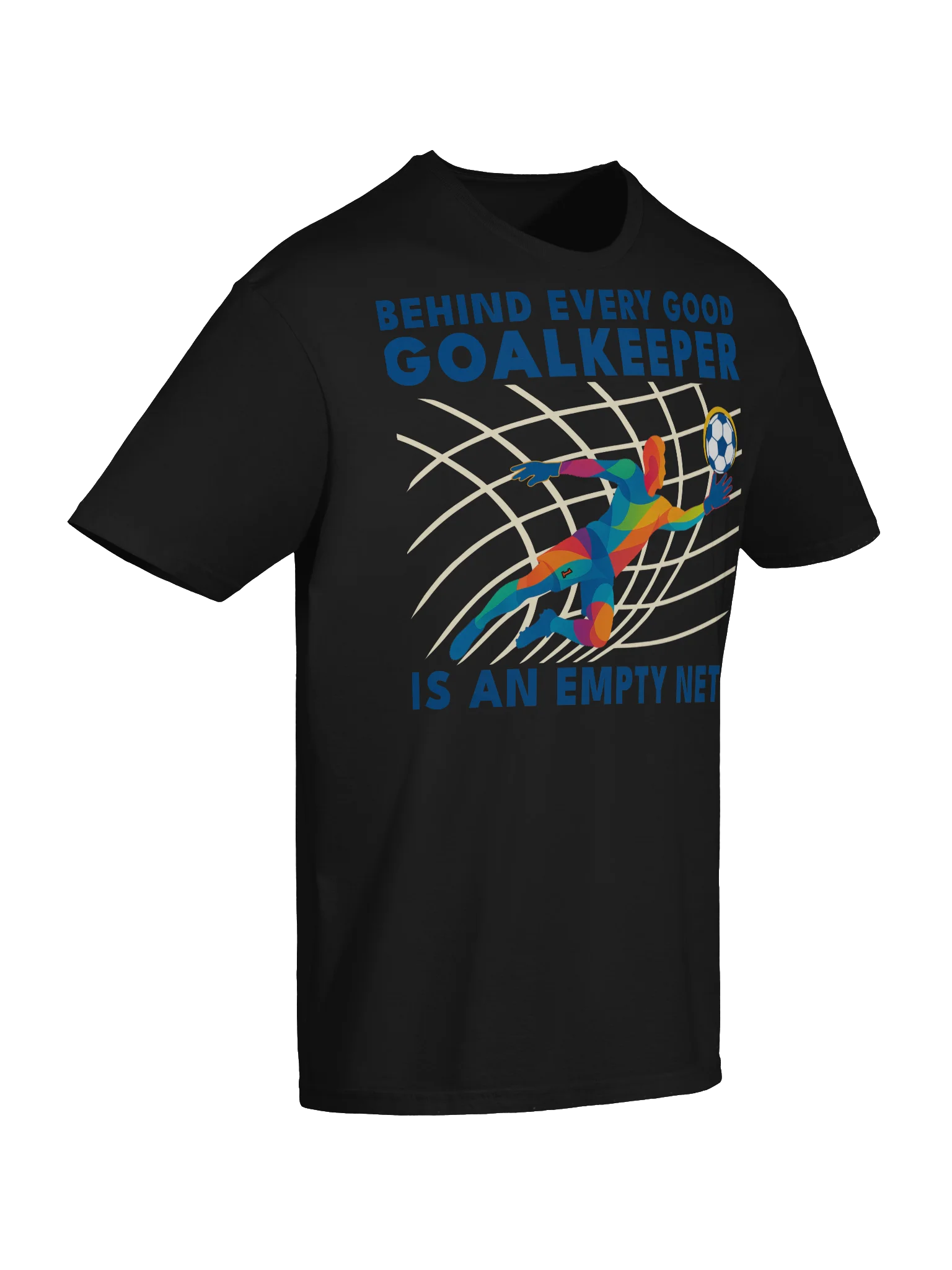 Empty Net — Diving Goalie Vector Tee product image (10)